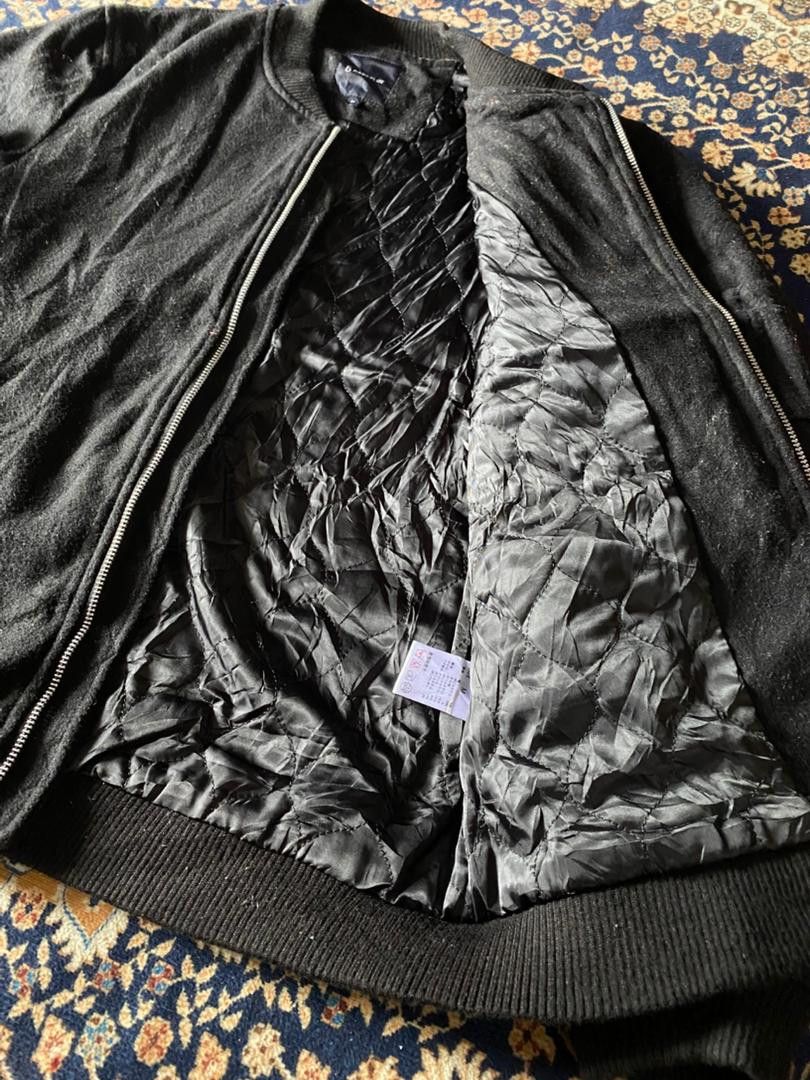 Japanese Brand RAGEBLUE WOOL BOMBERS JACKET Size US M / EU 48-50 / 2 - 5 Thumbnail