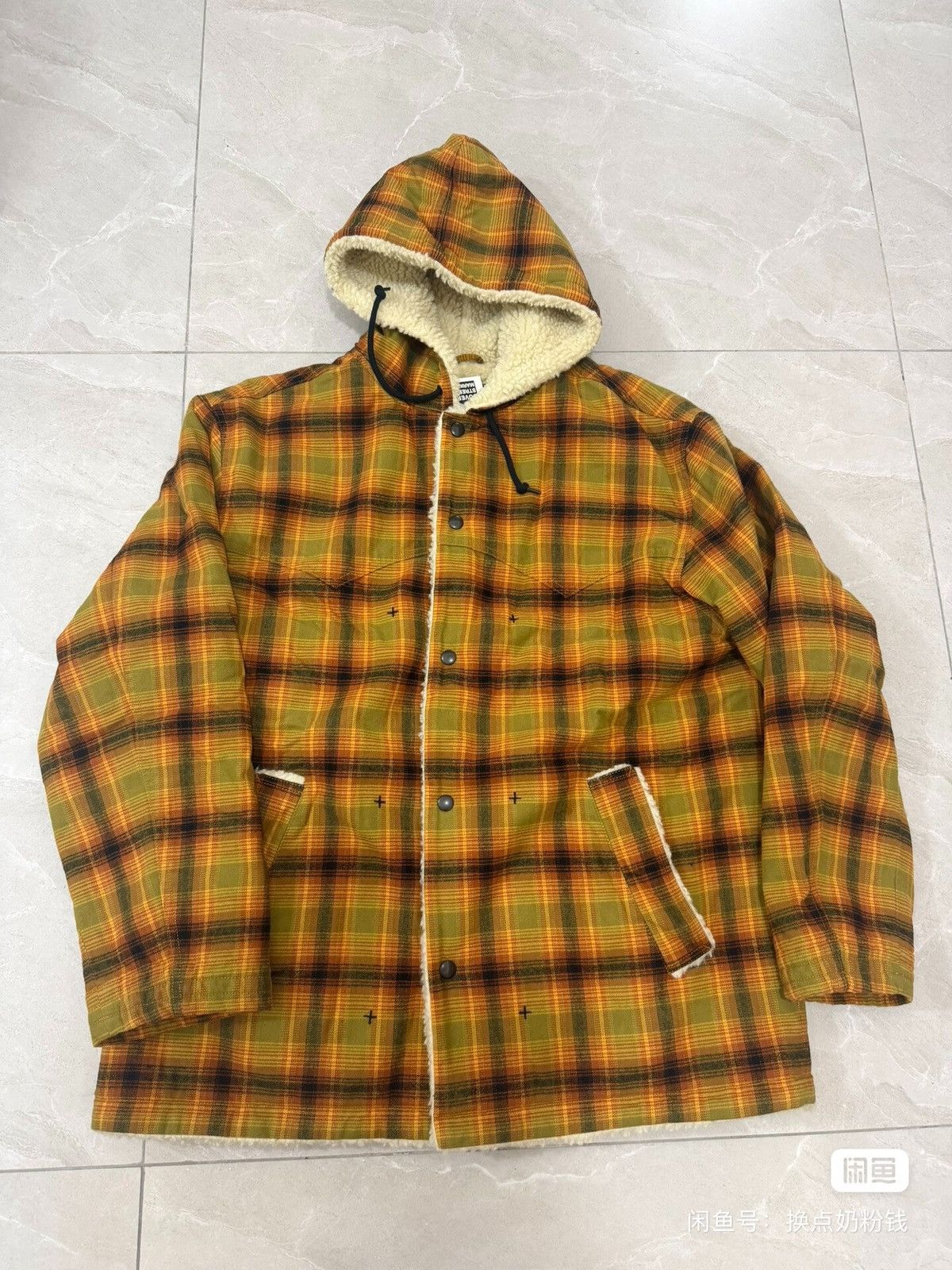 Number (N)ine × Supreme Supreme x Number(N)ine FW25 WEEK16 Faux Shearling coat Size US L / EU 52-54 / 3 - 1 Thumbnail