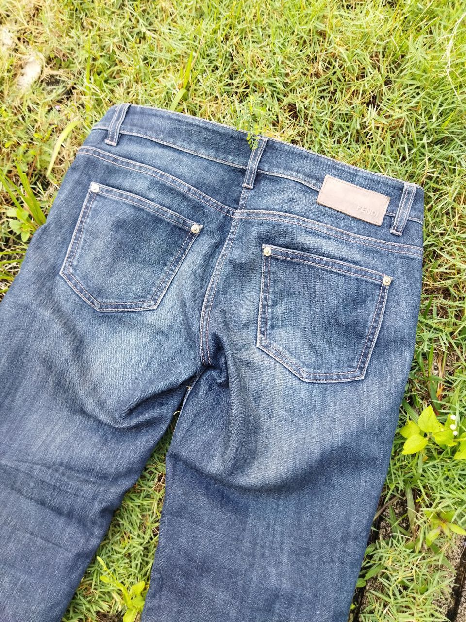 Fendi Fendi Cropped Blue Jeans Size 27" / US 4 / IT 40 - 13 Thumbnail