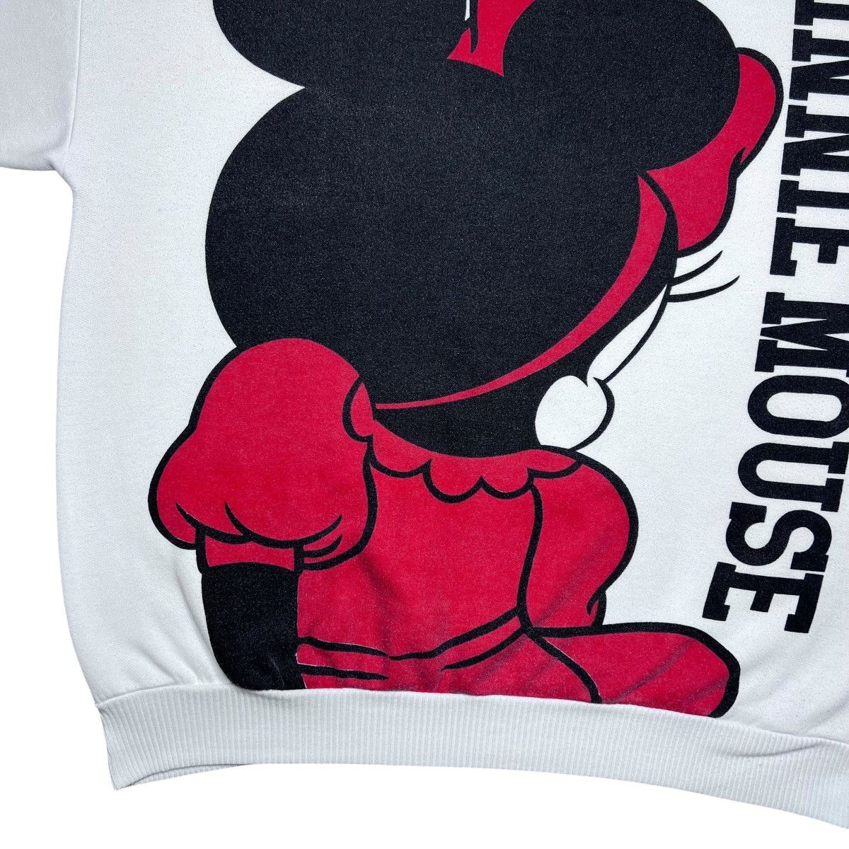 Disney 1980s Disney Minnie Mouse Double Sided Big Print Sweatshirt Size US XL / EU 56 / 4 - 13 Thumbnail