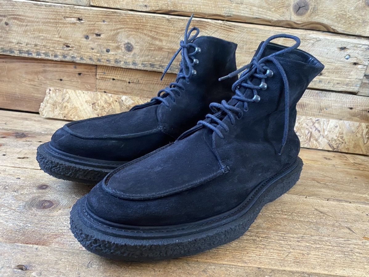 If Six Was Nine × Officine Creative Officine creative bullet black suede combat boots sz 42 Size US 9 / EU 42 - 1 Thumbnail