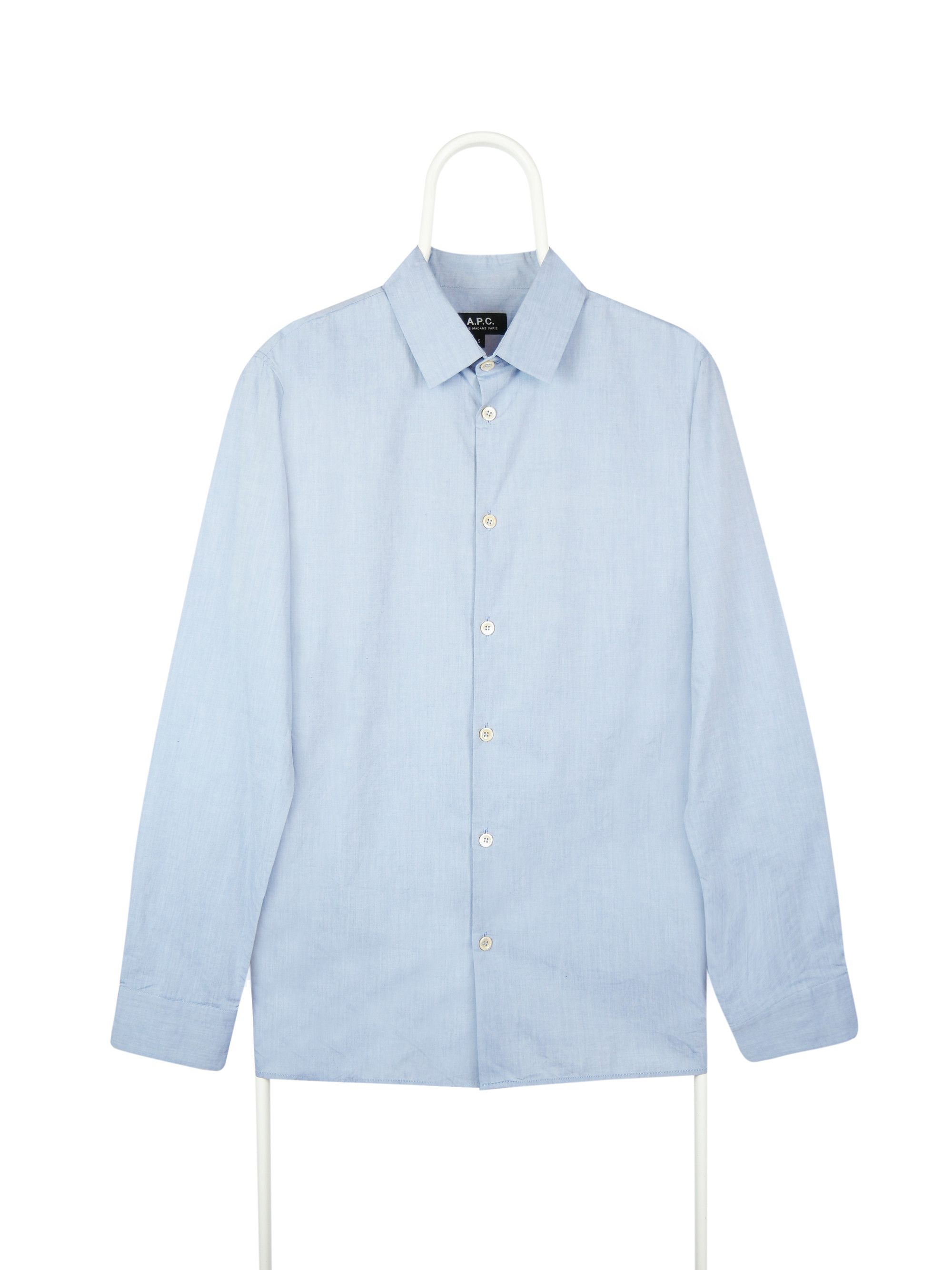 A.P.C. A.P.C. Rue Madame Paris shirt Size US S / EU 44-46 / 1 - 2 Thumbnail