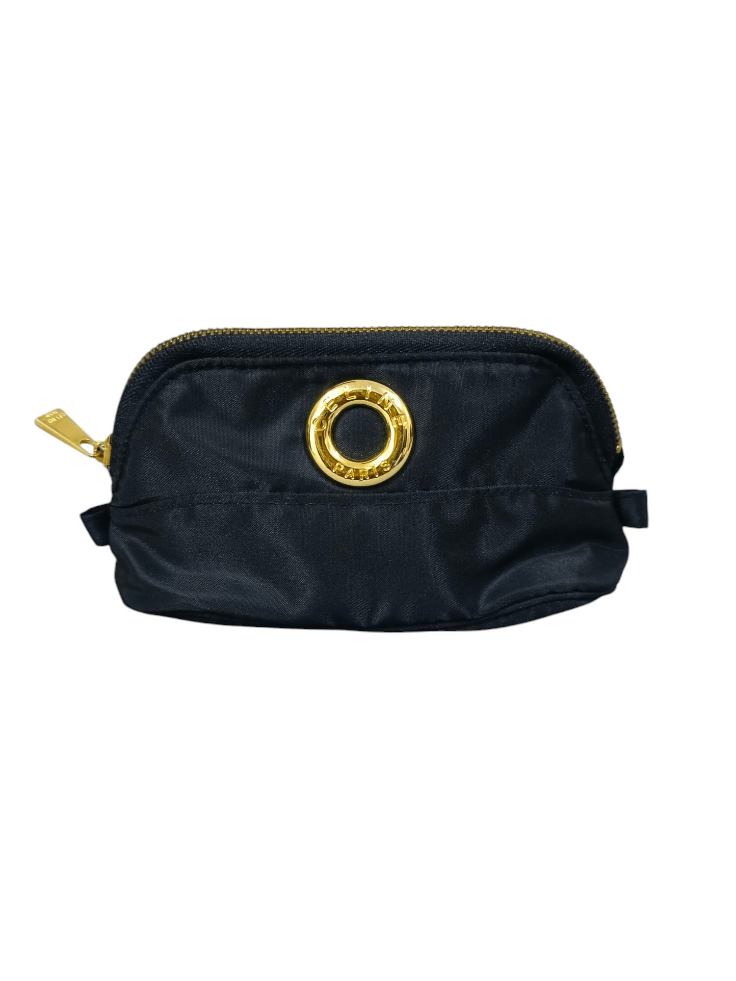 Celine CELINE PARIS GOLD RING COSMETIC BAG Size ONE SIZE - 1 Thumbnail