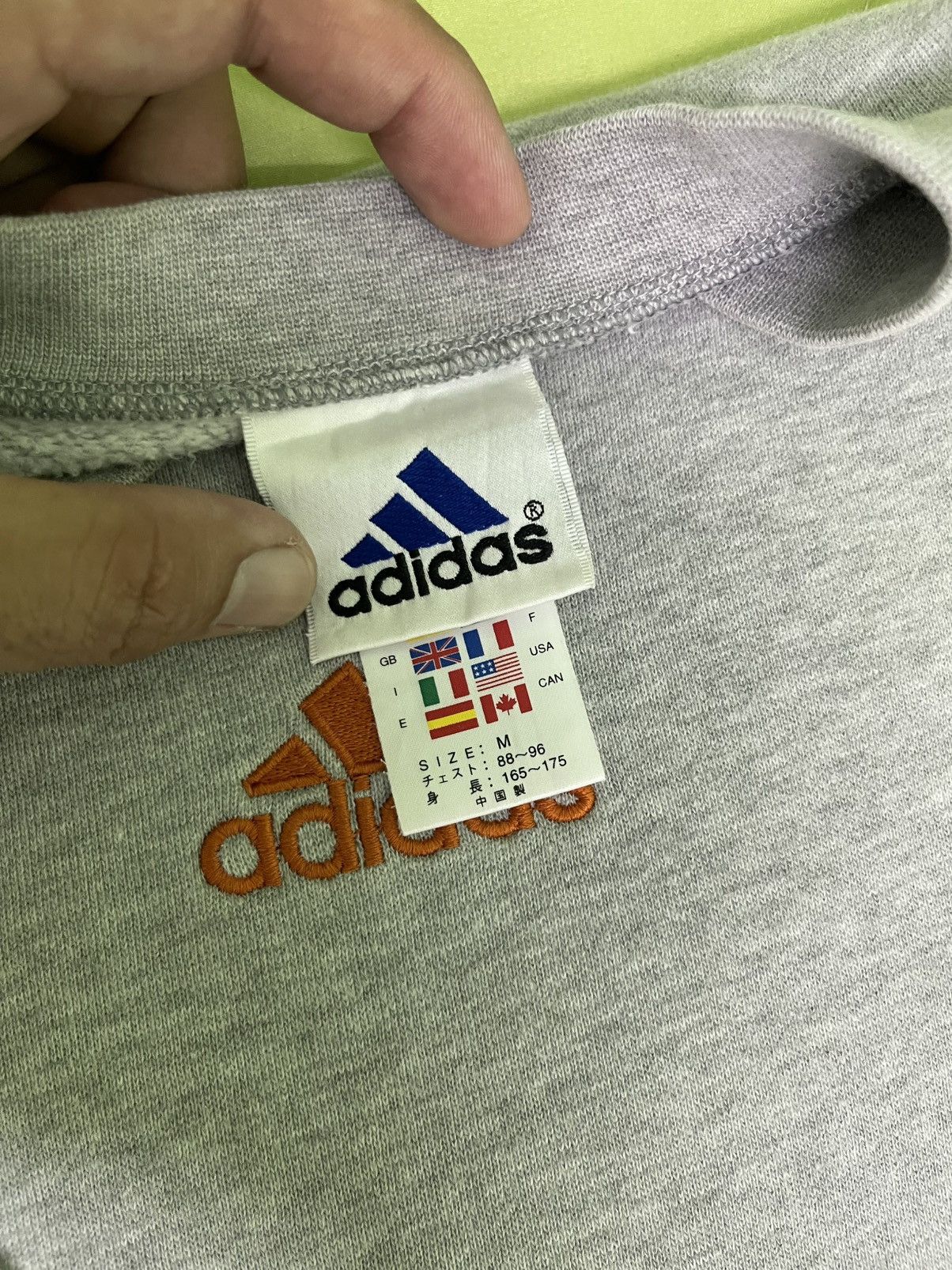 Adidas 1 set Vintage 90's Adidas Sweatshirt + Sweatpant Size US M / EU 48-50 / 2 - 17 Thumbnail