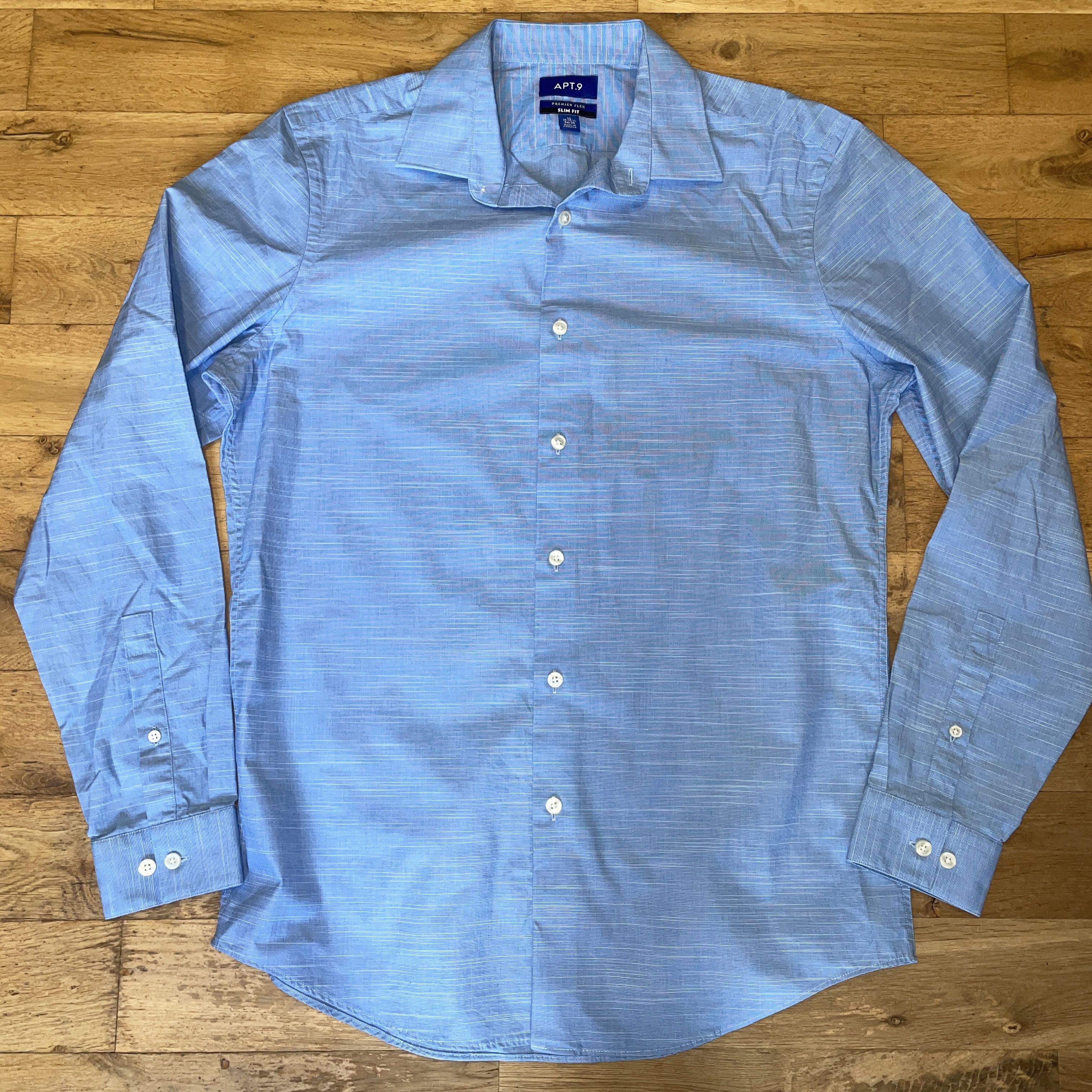 Apt. 9 Apt 9 Button Up Shirt Mens Large Premier Flex Perf Slim Red | Grailed