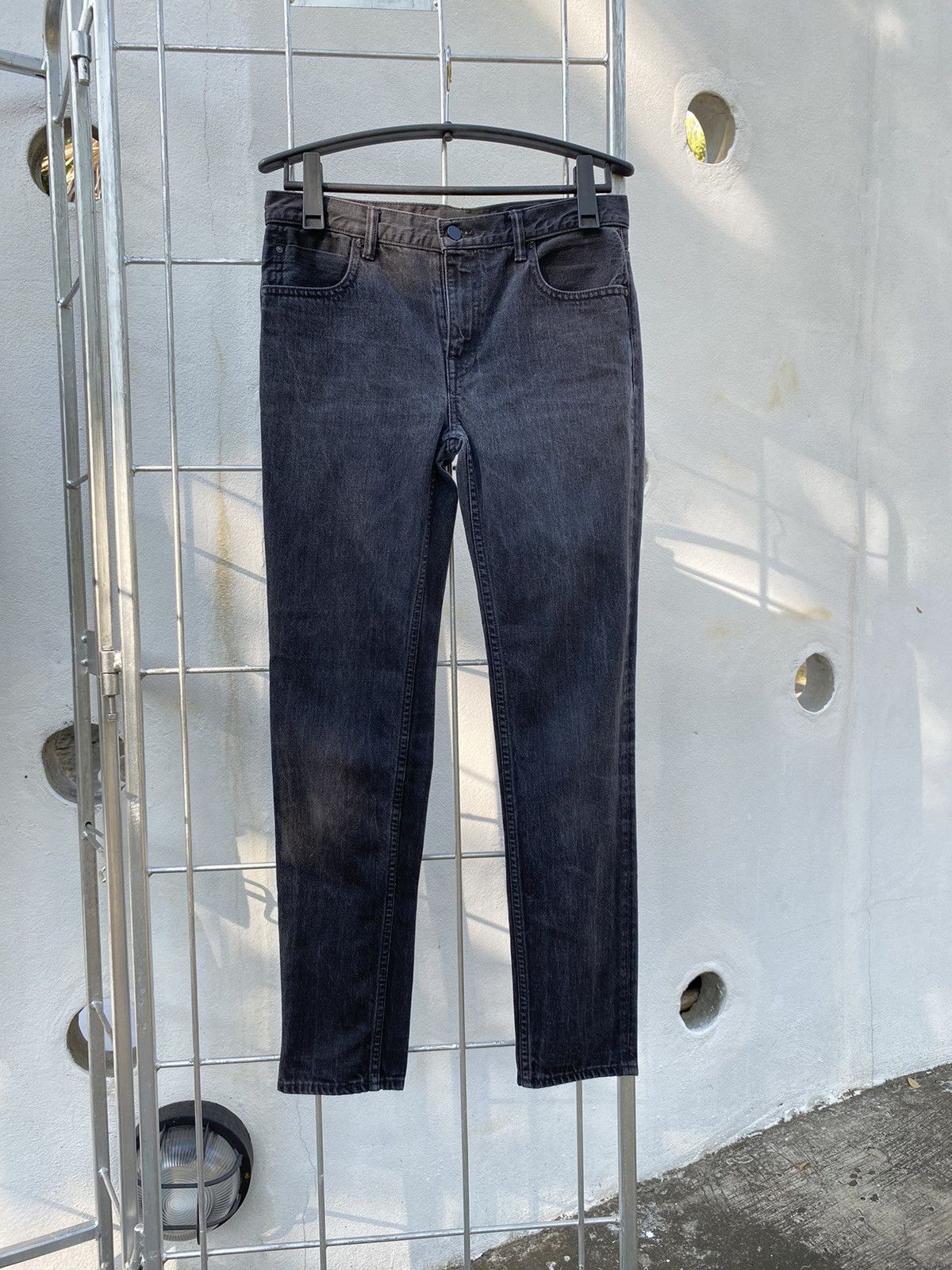 image of Alexander Wang Black Denim Jeans, Women's (Size 26)