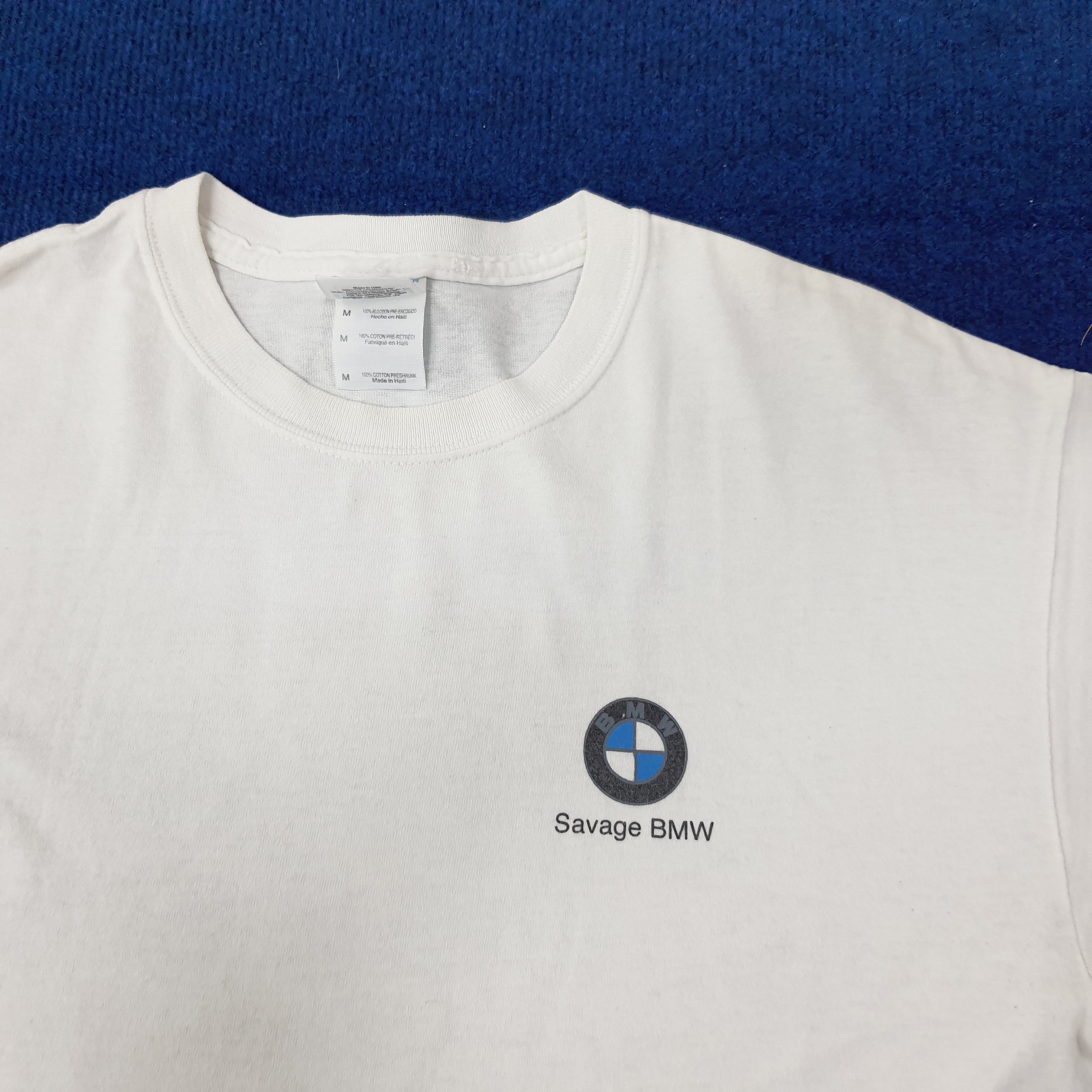 BMW Vintage Savage BMW Automobile Motorsports Tshirt C223N46 Size US M / EU 48-50 / 2 - 4 Thumbnail