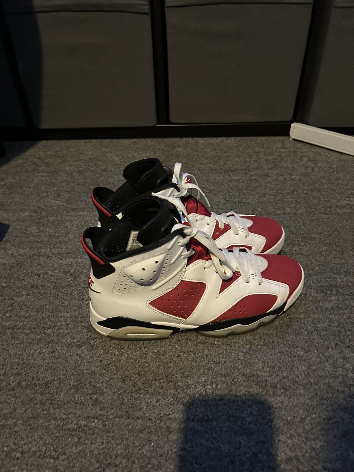 Nike Nike Air Jordan 6 Carmine Size US 9 / EU 42 - 4 Thumbnail