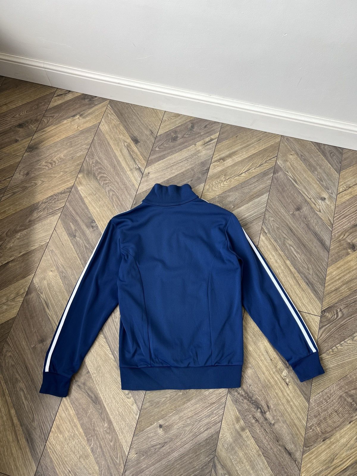 Adidas Vintage 80s Adidas Full Zip Track Jacket Blue Size US S / EU 44-46 / 1 - 17 Thumbnail
