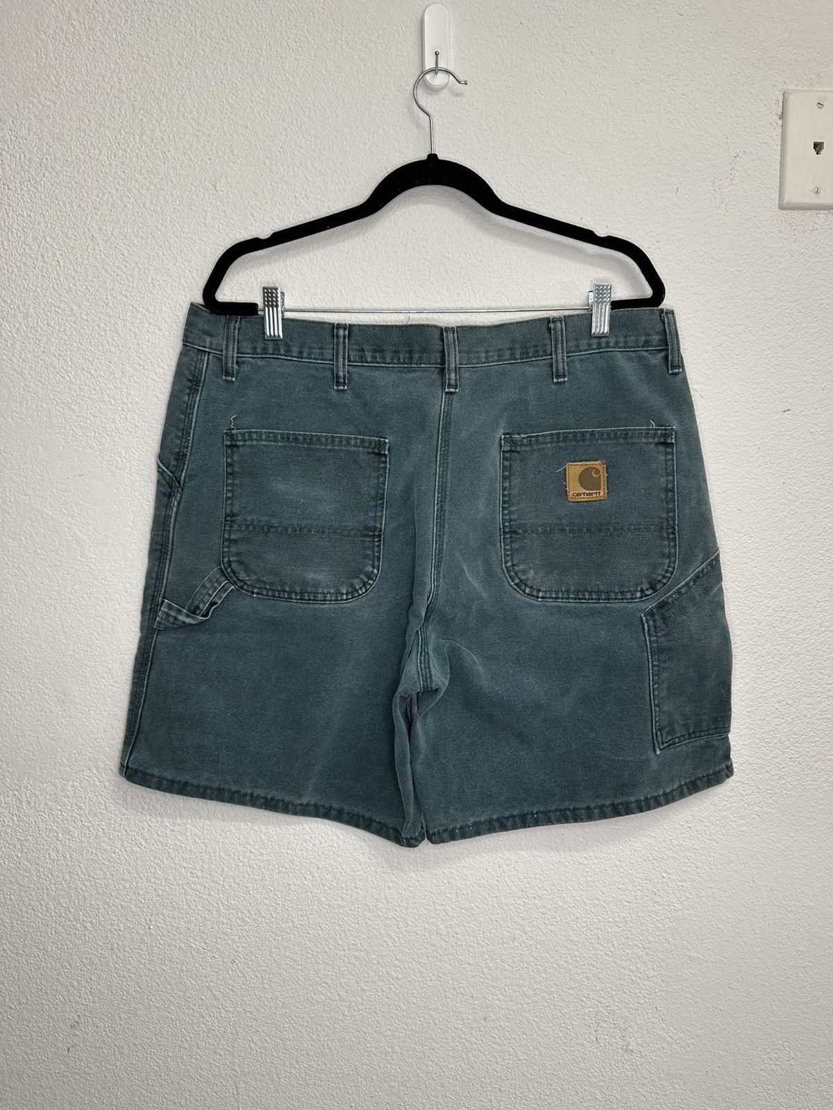 Carhartt Rare Carhartt Teal Shorts Size US 38 / EU 54 - 1 Thumbnail