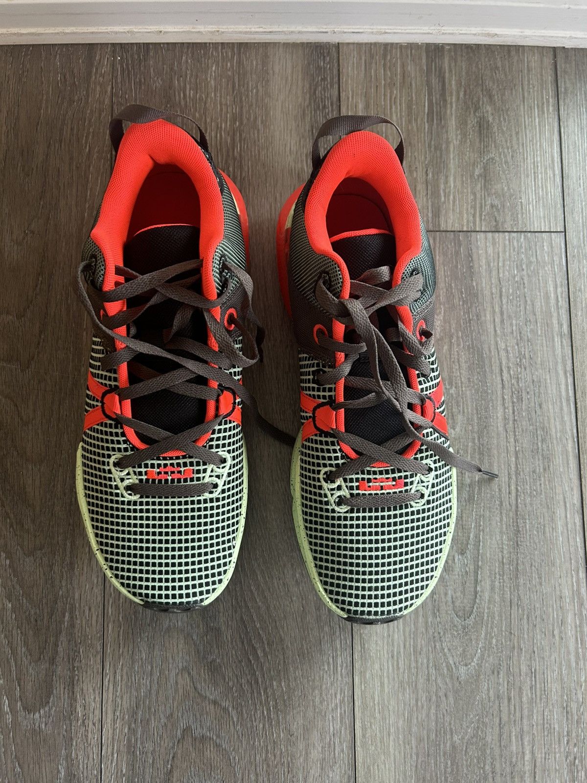 Nike NEW LeBron Witness 7 'Bright Crimson Alligator' Size US 11.5 / EU 44-45 - 3 Thumbnail