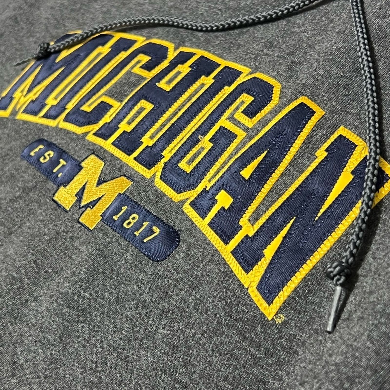 Champion Champion Michigan Wolverines Embroidered Hoodie Men's SMALL Size US S / EU 44-46 / 1 - 2 Thumbnail
