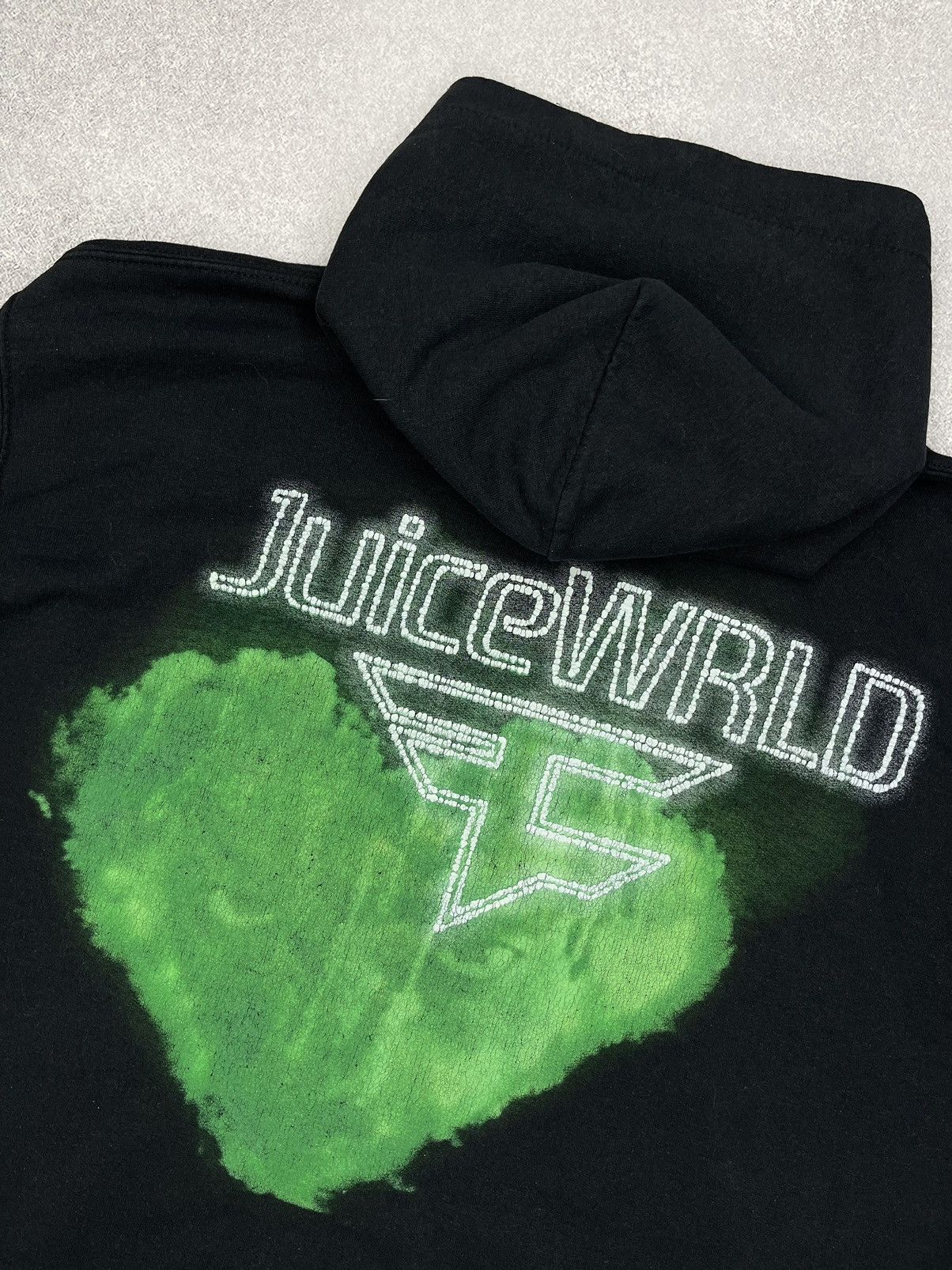 Rap Tees × Vintage Vintage Juise World Legends Never Die Black Hoodie Y2K Size US L / EU 52-54 / 3 - 3 Thumbnail