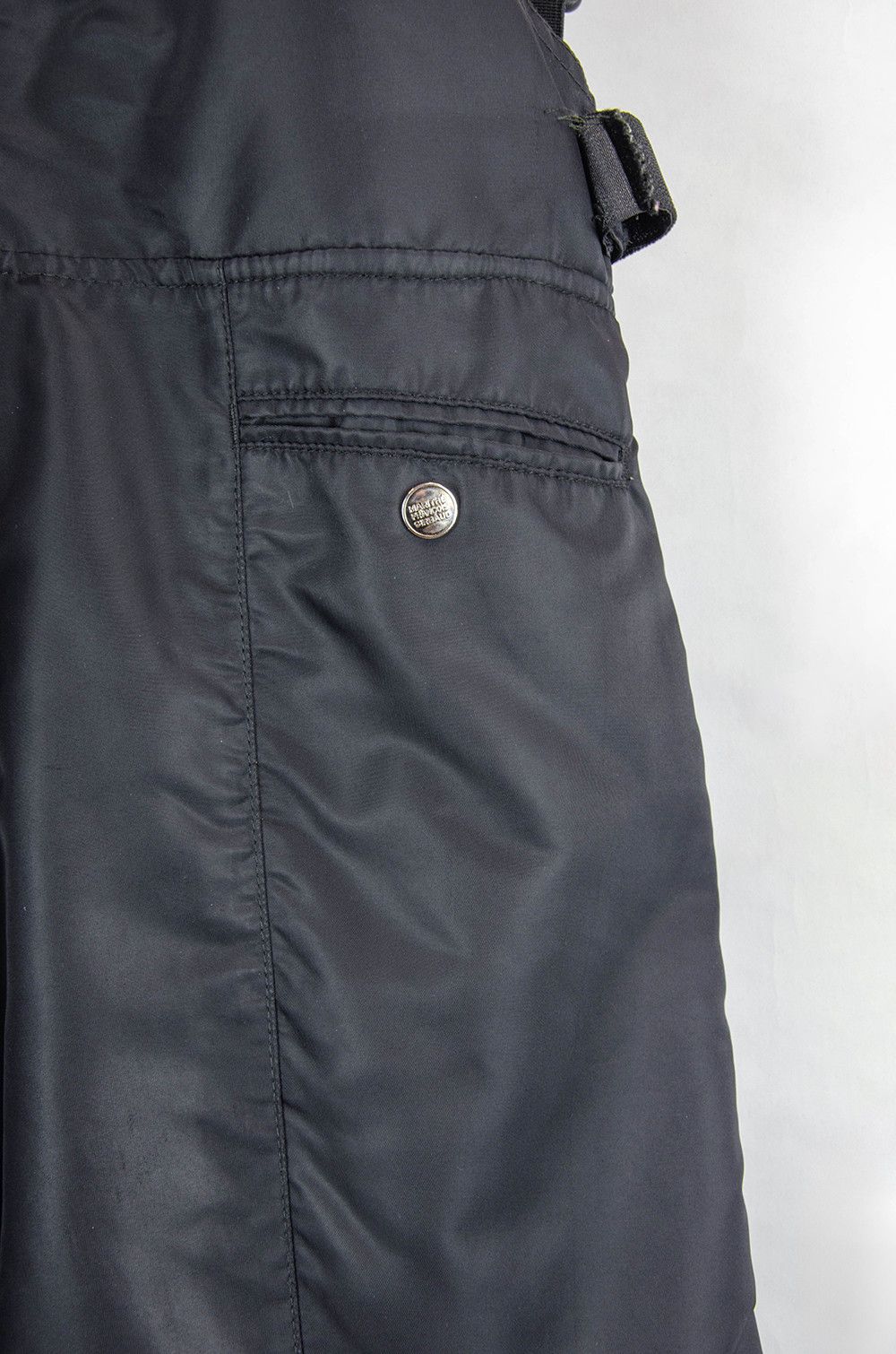 Marithe + Francois Girbaud Girbaud Nylon Cargo Overalls Black Techwear - Size IT42 Size 28" / US 6 / IT 42 - 14 Thumbnail