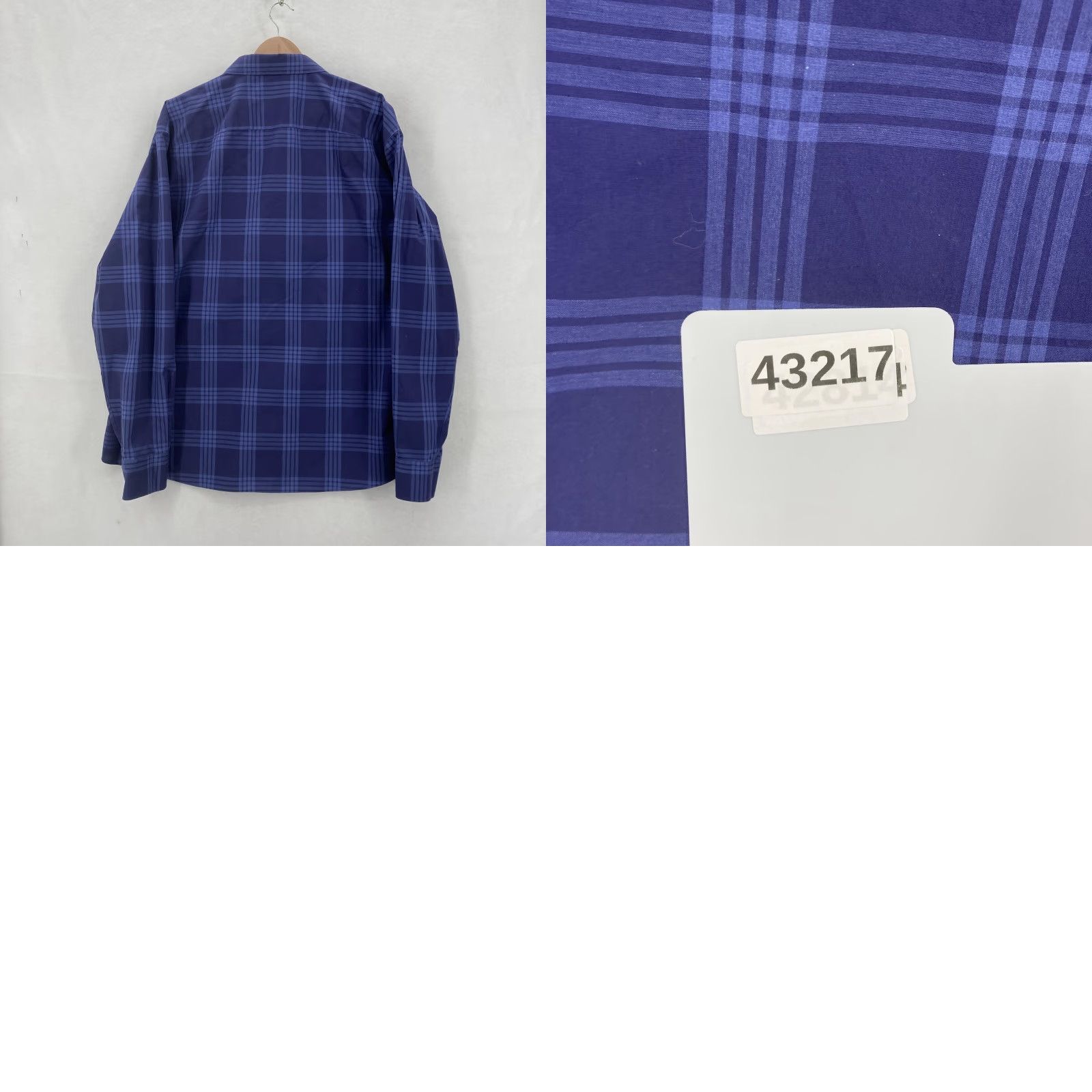 UNTUCKit UNTUCKit Shirt Mens 3XL Blue Plaid Wrinkle Free Marques WF Button Down Casual Size US XXL / EU 58 / 5 - 8 Thumbnail