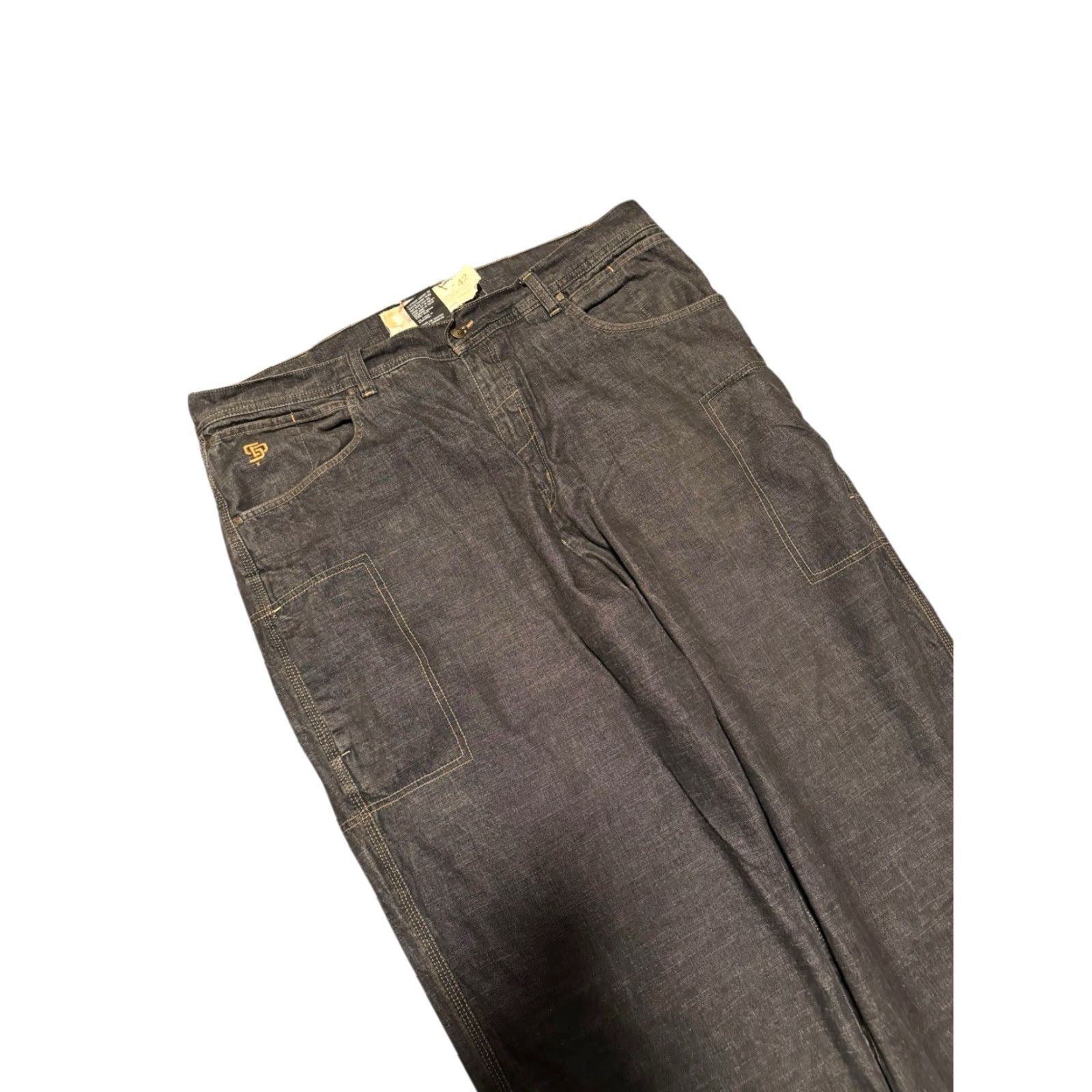 Vintage VINTAGE State Property Jeans 42x33 Wide-Leg Denim Hip Hop 2000s Baggy Men's Jeans 42x33 Size US 42 / EU 58 - 4 Thumbnail