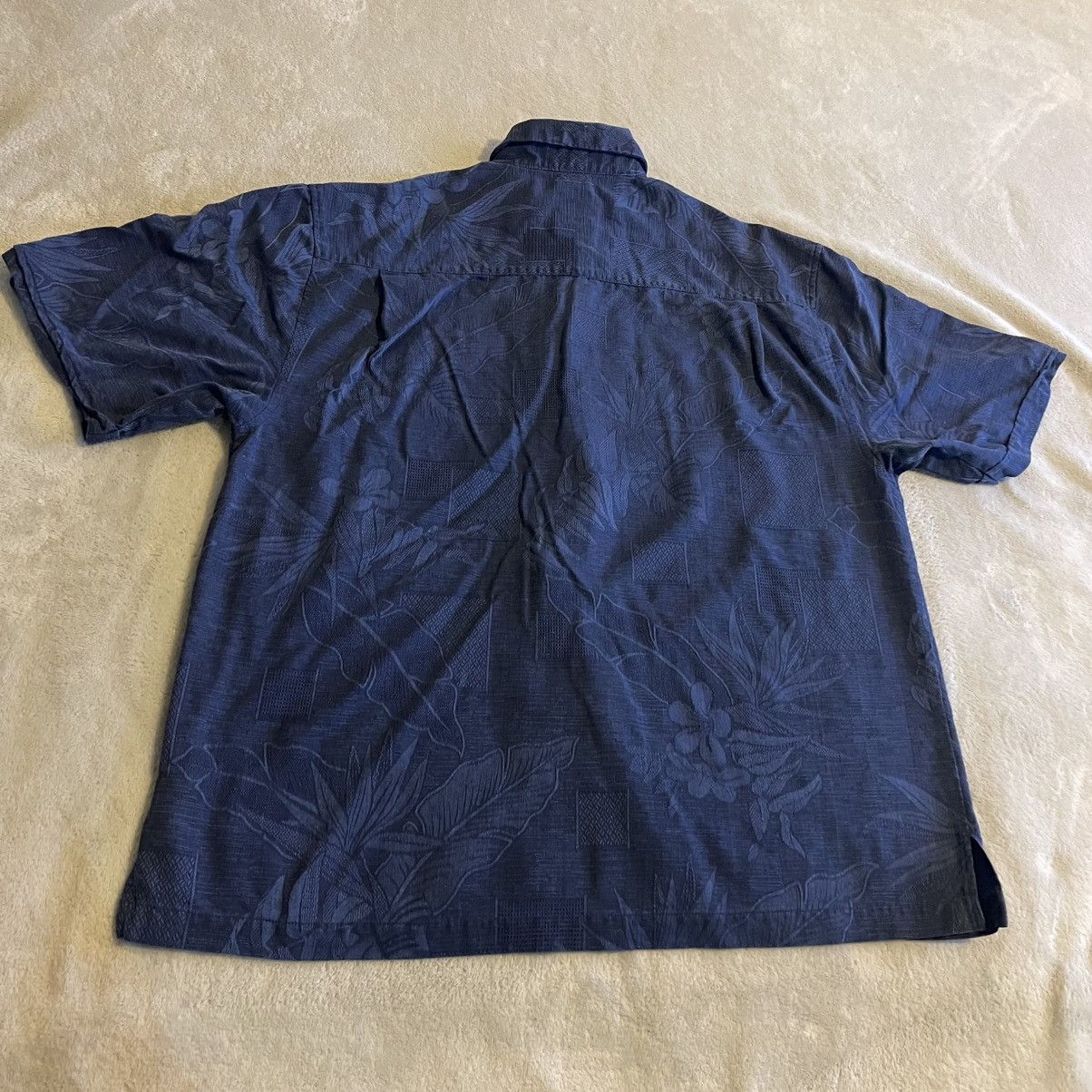 Other Jamaica Jaxx Shirt Men XL Blue 100% Silk Aloha Hawaiian Camp Size US XL / EU 56 / 4 - 2 Thumbnail