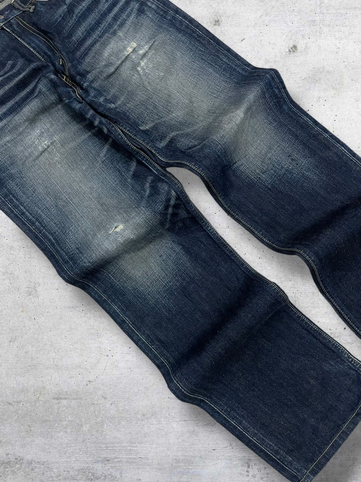 Levi's Vintage Clothing VINTAGE 502 LEVIS USA DESIGNER 90S INDIGO DISTRESSED DENIM Size US 29 - 6 Thumbnail