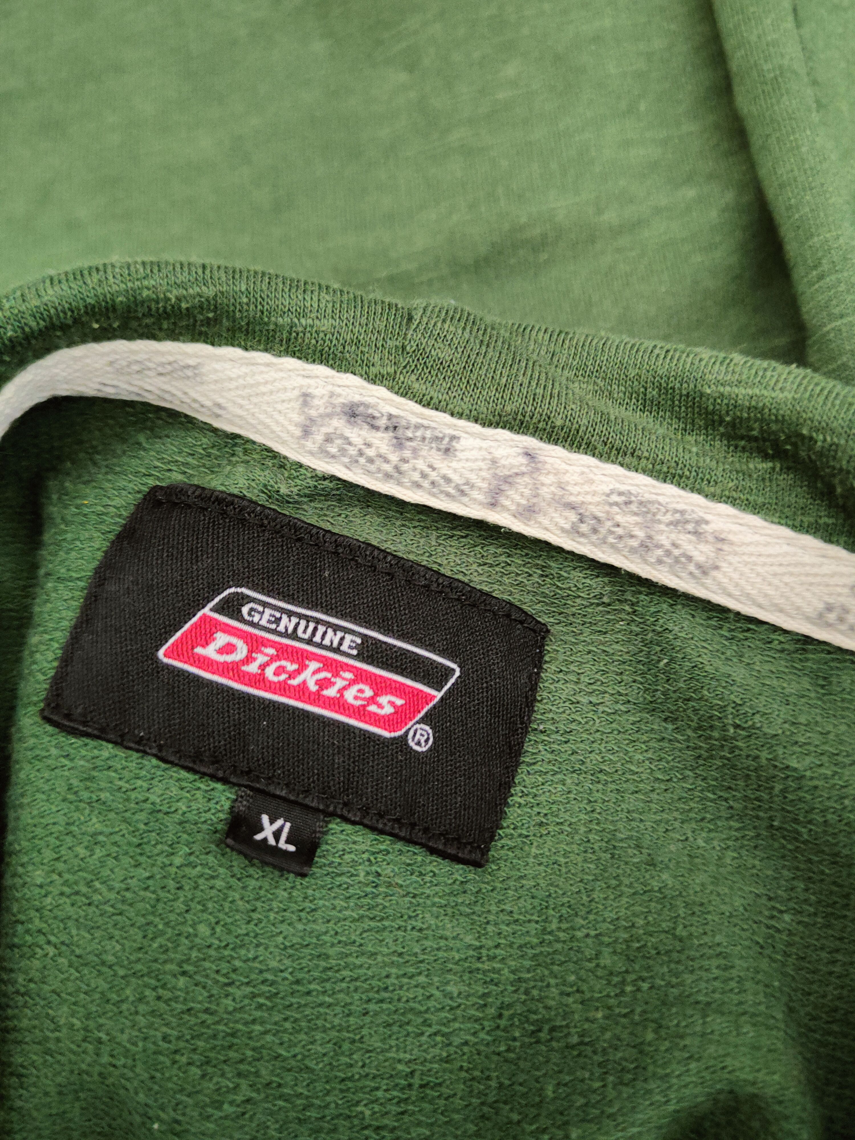 Dickies DL Dickies vintage Green Hoodie Sweatshirts #S2884 Size US L / EU 52-54 / 3 - 13 Thumbnail