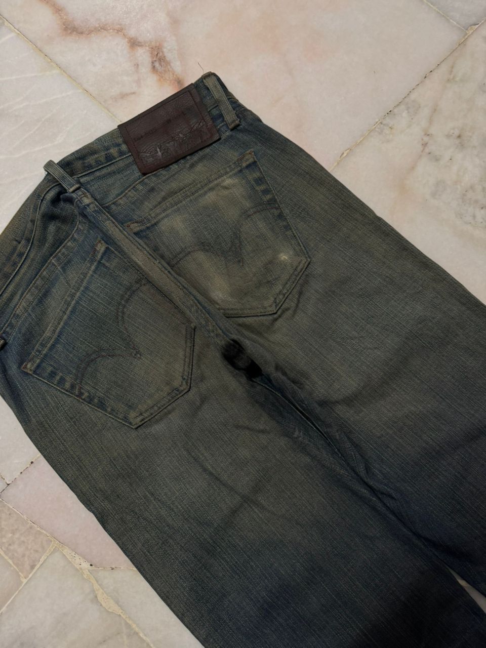 Levi's 💥Insane💥90s Levi’s 505 Premium Rusty Mudwash Thrashed Nice Size US 30 / EU 46 - 19 Thumbnail