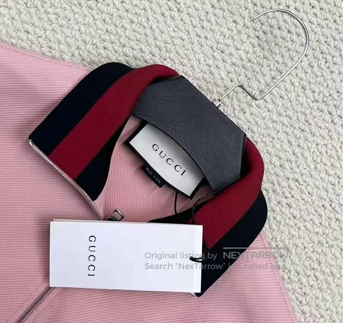 Gucci gucci pink striped zip. Size XS / US 0-2 / IT 36-38 - 3 Thumbnail