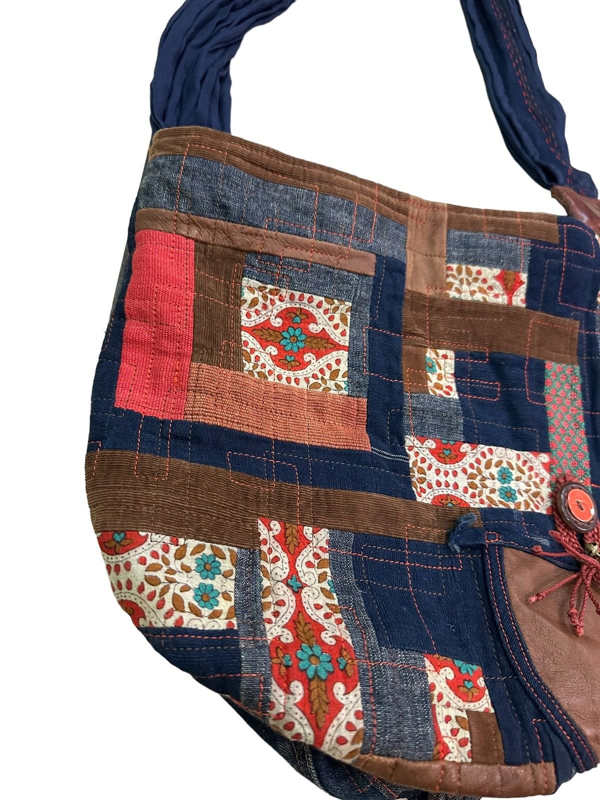 Handmade RARE HANDMADE PATCHWORK SHOULDER/CROSSBODY BAG Size ONE SIZE - 20 Thumbnail