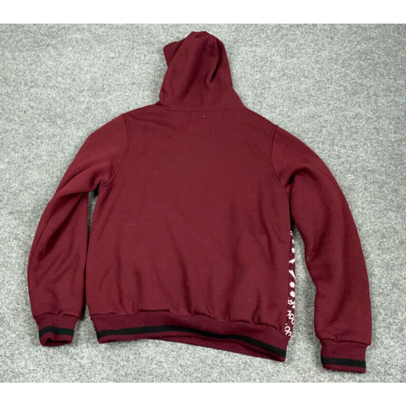 Etro VINTAGE Oldies 1940 Religious Hoodie Sweatshirt Men Small Red 90s Mary Guadalupe Graphic Print Size US S / EU 44-46 / 1 - 2 Thumbnail