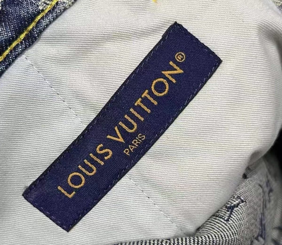 Louis Vuitton Louis Vuitton 33 Monogram Tailored Denim Jeans Pants Size US 33 - 7 Thumbnail