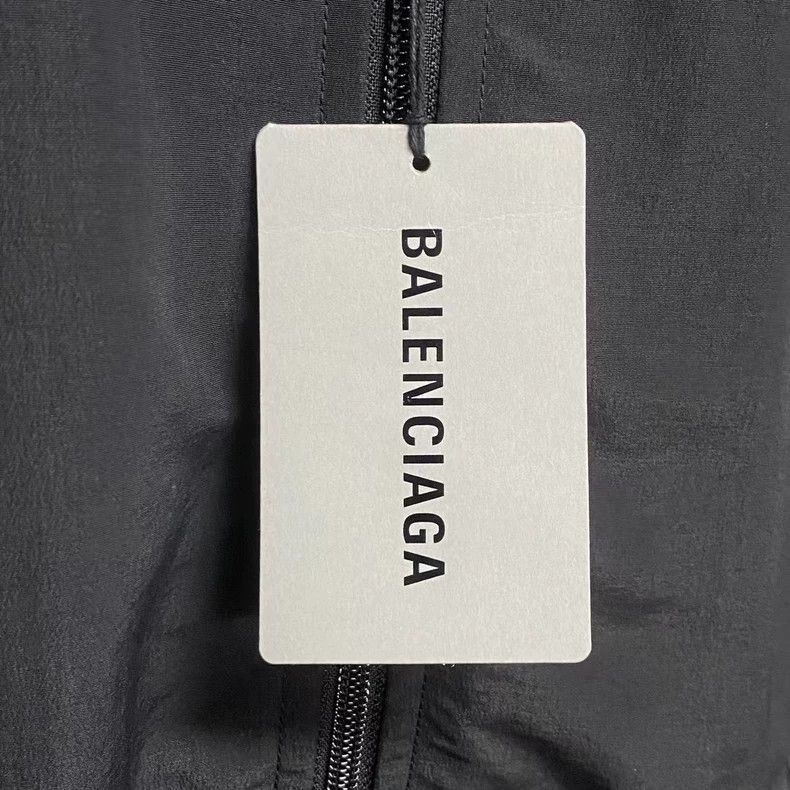 Balenciaga Balenciaga Black and White Logo Jacket by Balenciaga-2506 Size US XXS / EU 40 - 6 Thumbnail