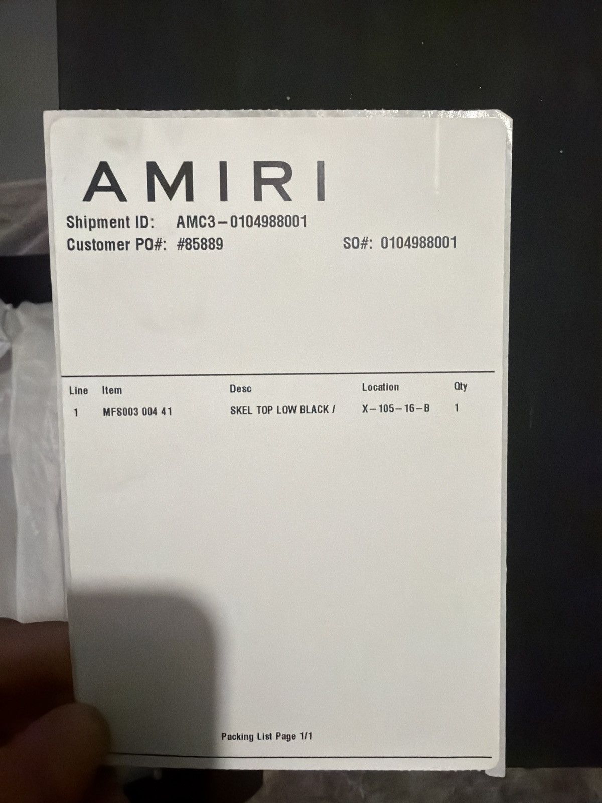 Amiri Amiri Skeleton Size US 8 / EU 41 - 11 Thumbnail