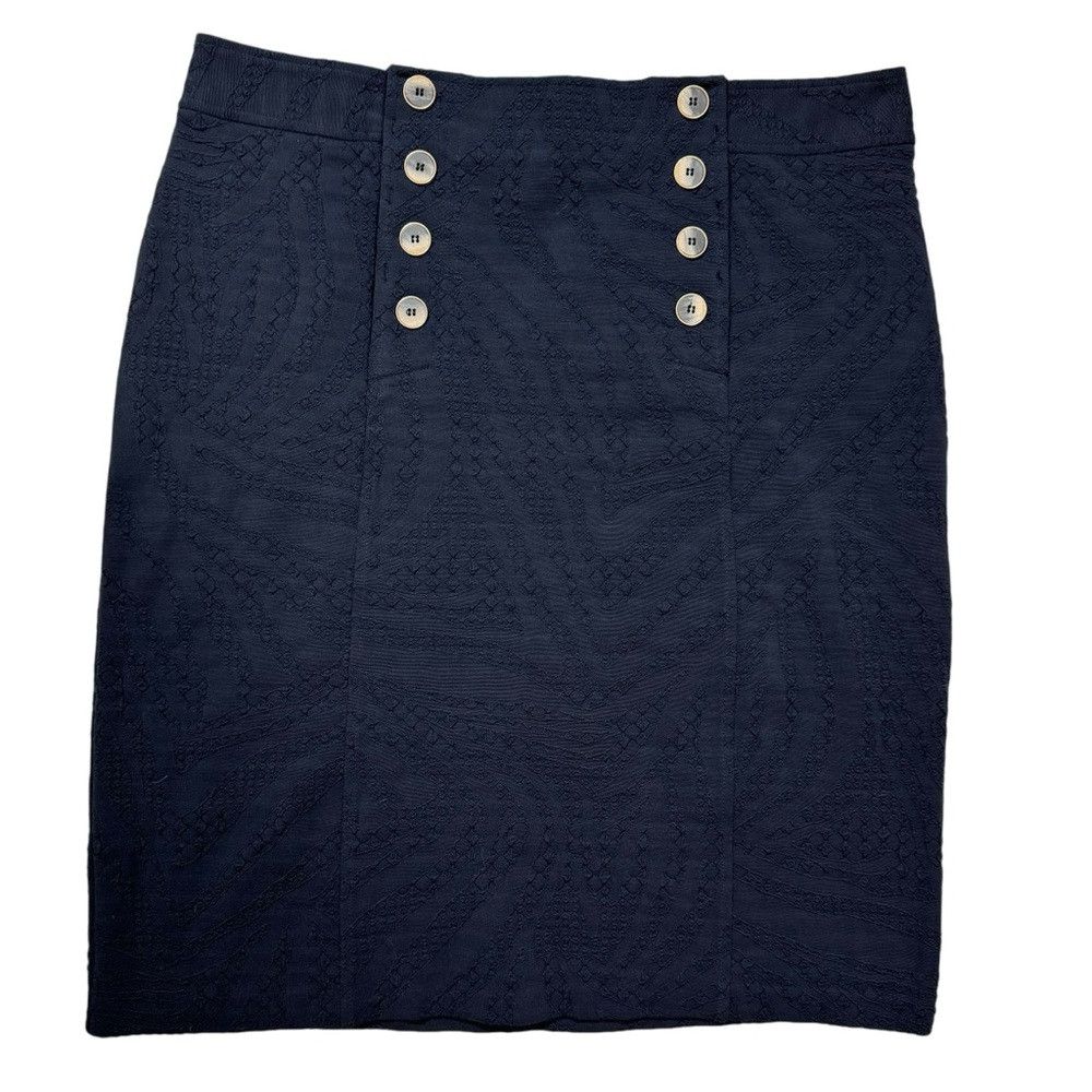 J.McLaughlin NWT New J.Mclaughlin Zebra Jacquard Valerie Black Skirt Siz Size 36" / US 14 / IT 50 - 3 Thumbnail