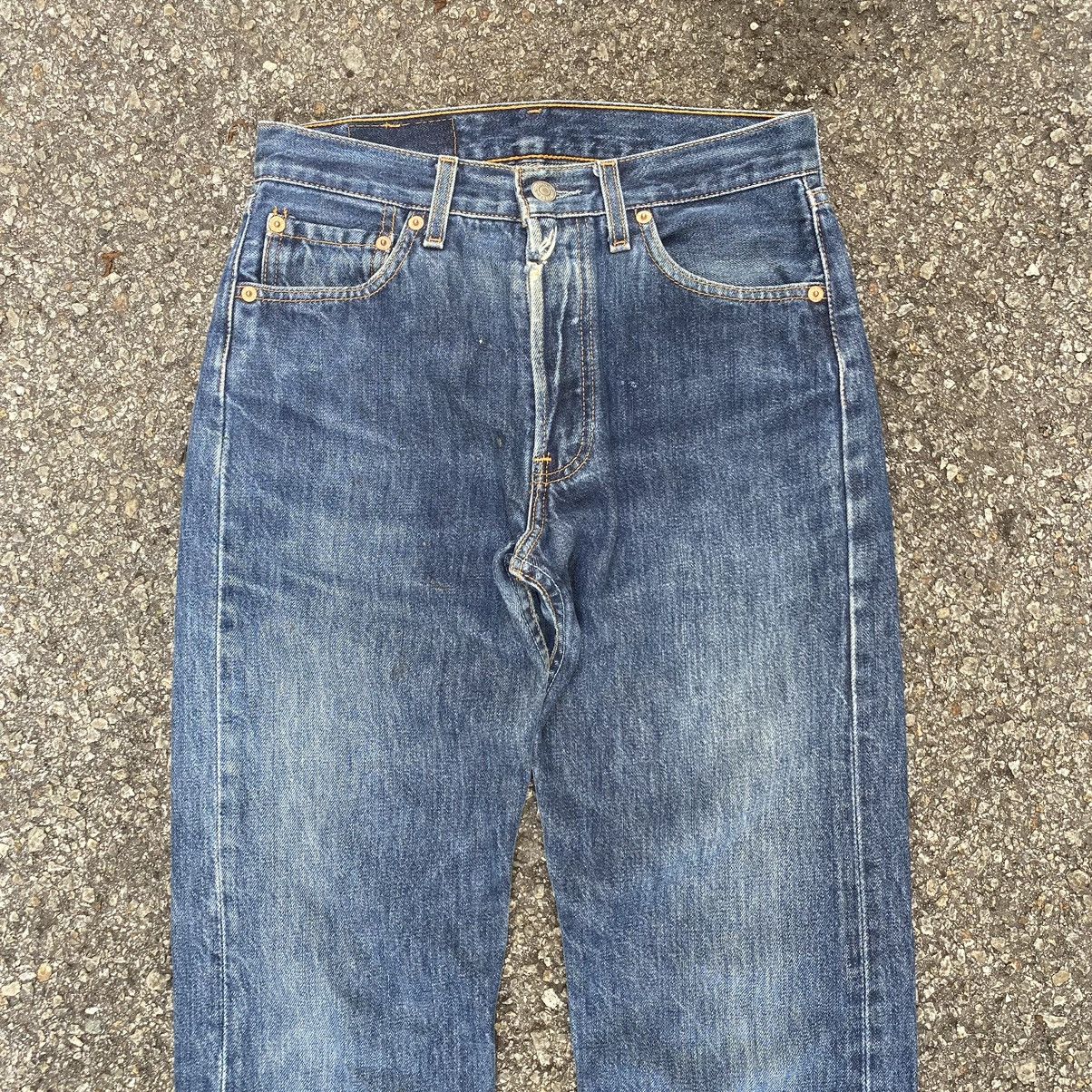 Levi's × Vintage Vintage Levi's 501 Jeans Button #501 Made in USA 90s Denim Size US 28 / EU 44 - 4 Thumbnail