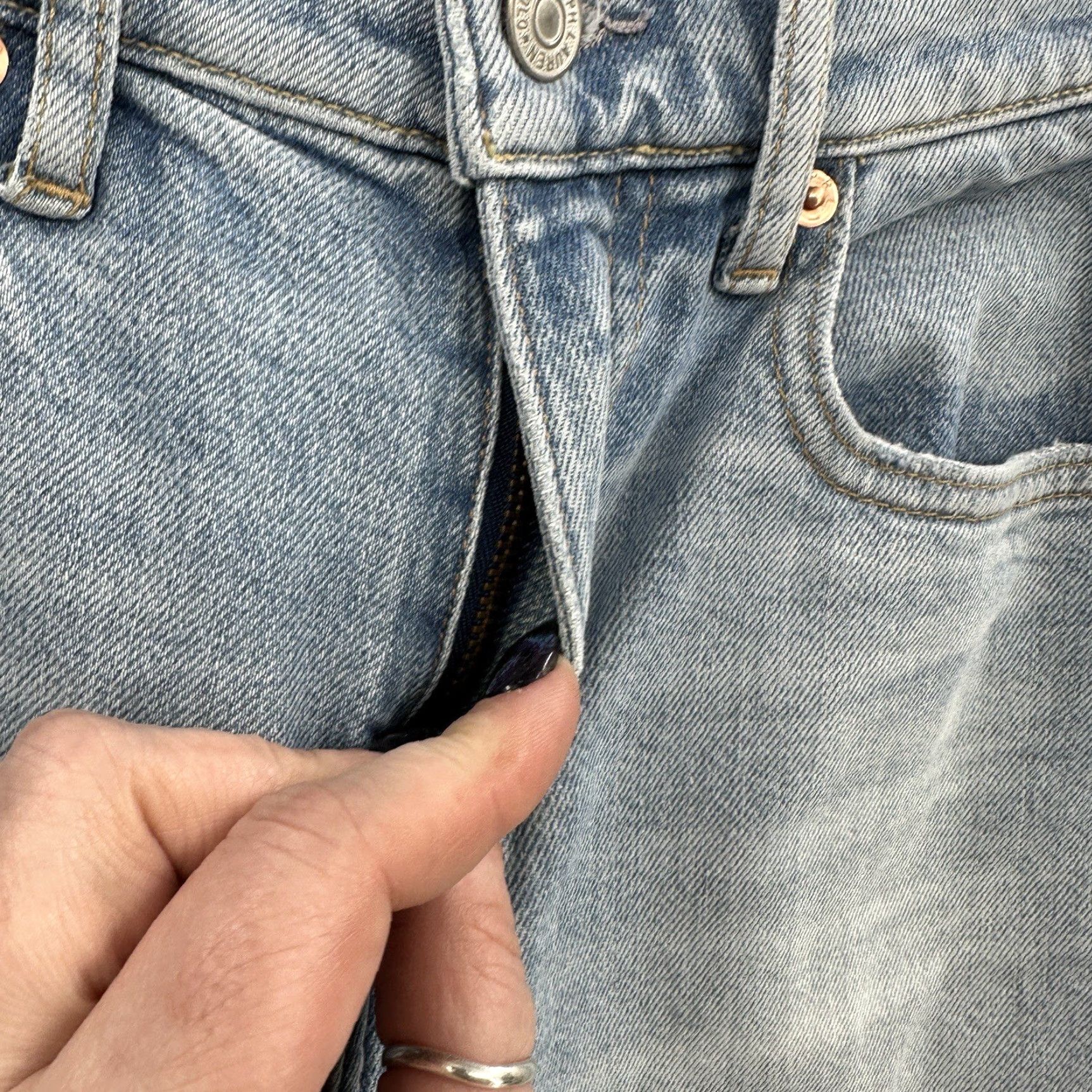 Polo Ralph Lauren Polo Ralph Lauren Jeans Womens 25 Tompkins Mid Rise Ankle Skinny Stretch Denim Blue 90s Preppy Mens Womens Boys Girls Size 42" / US 20 - 7 Thumbnail
