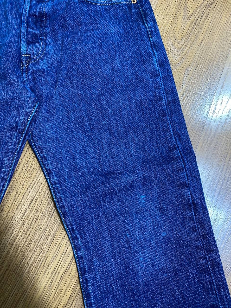 Levi's VINTAGE LEVIS 501 DISTRESS BLUE WASH JEANS Size US 30 / EU 46 - 16 Thumbnail