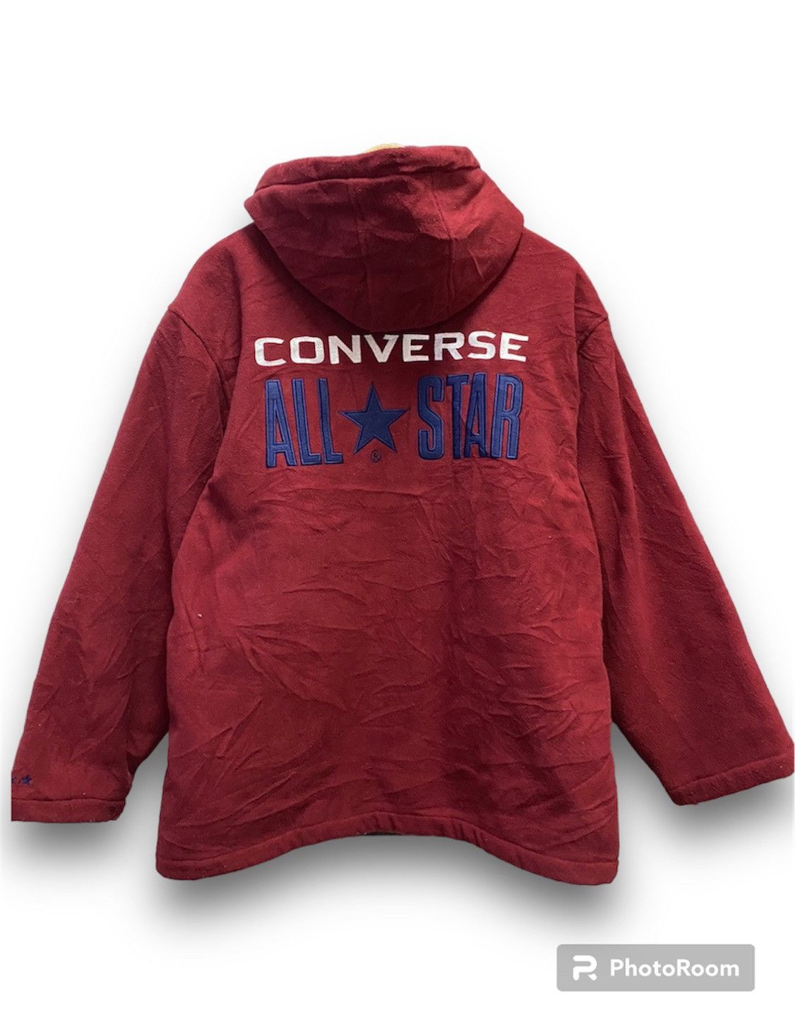 Converse × Vintage Vintage Converse Big Logo Jacket Size US XL / EU 56 / 4 - 1 Thumbnail