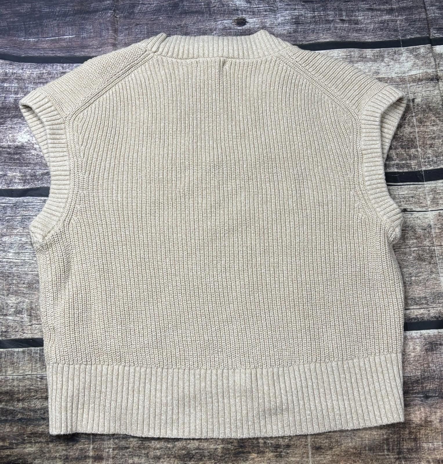 Banana Republic Banana Republic Sweater Womens M/L Organic Cotton Fisherman Size L / US 10 / IT 46 - 3 Thumbnail
