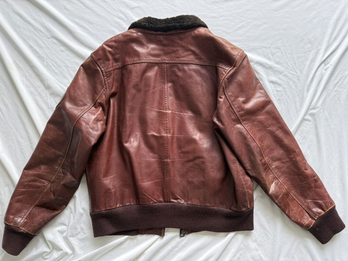 Levi's Vintage Clothing Levi’s Premium - Bomber Shearling Collar, Distressed Brown Size US M / EU 48-50 / 2 - 3 Thumbnail