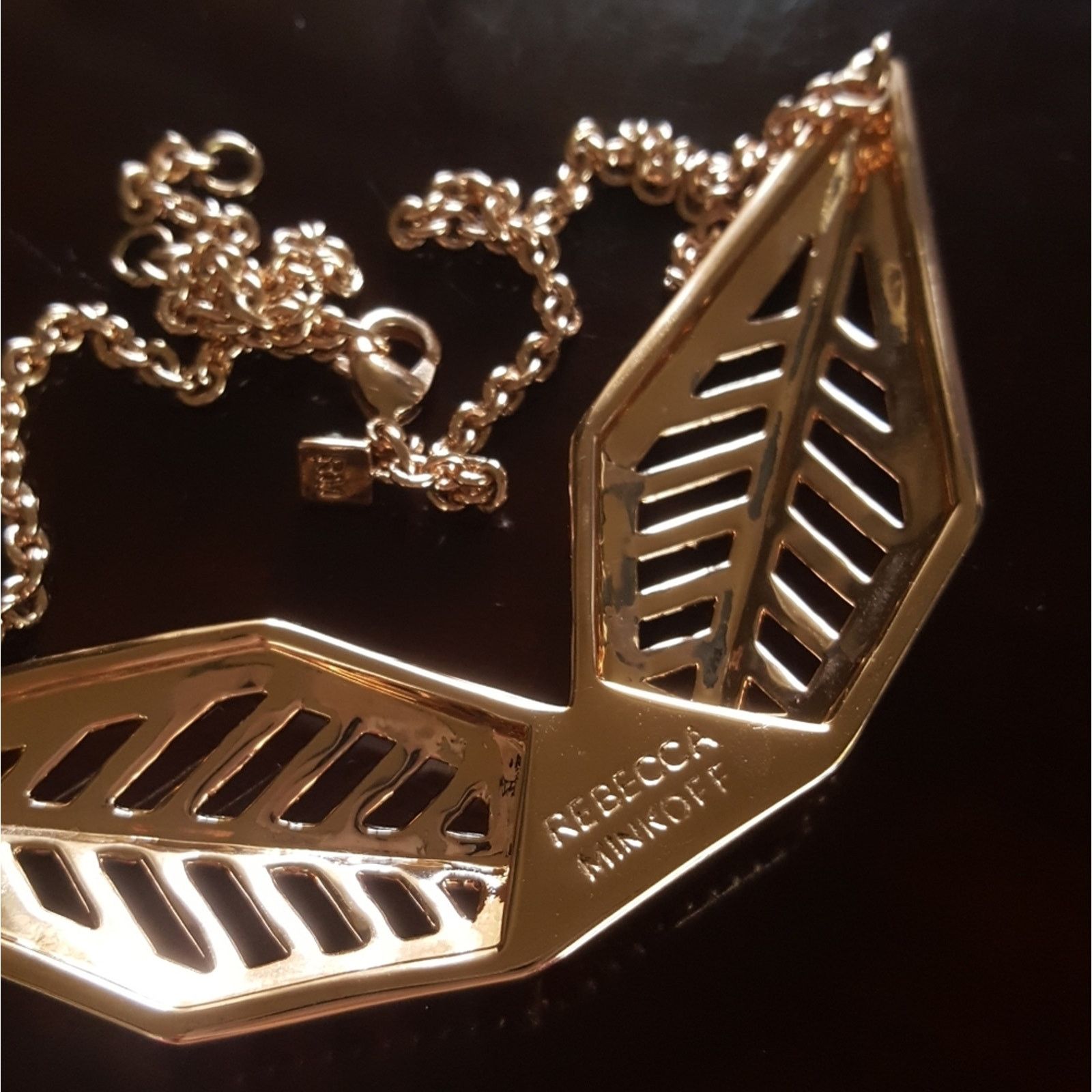 Rebecca Minkoff Rebecca Minkoff Rose Gold Pendant Necklace 💕 Like NEW Size ONE SIZE - 4 Thumbnail