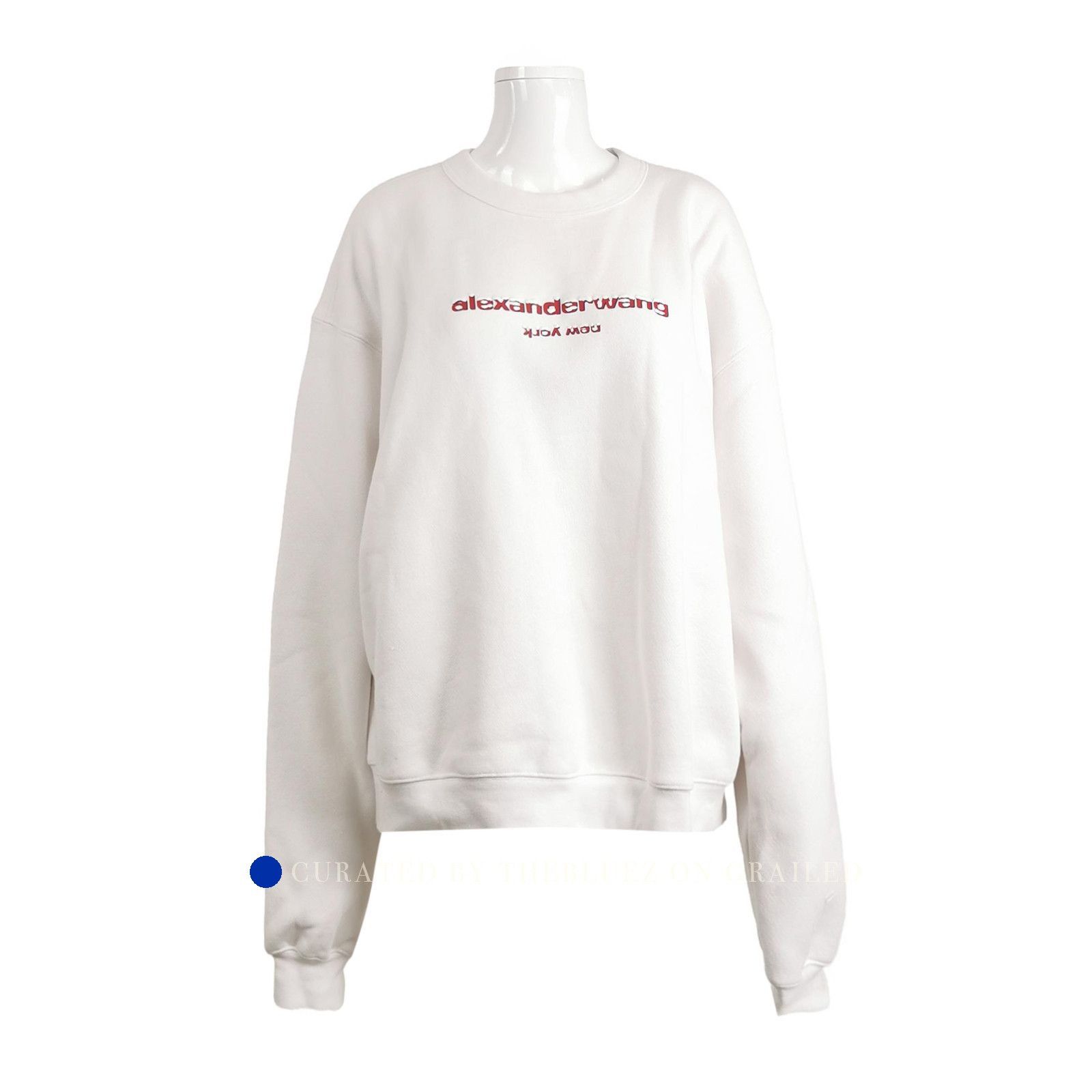 Alexander Wang Minimalist Logo Crewneck Sweatshirt Size US XL / EU 56 / 4 - 1 Thumbnail