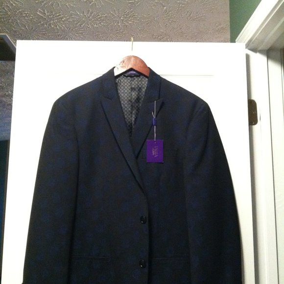 Tallia TALLIA MEN'S NEW PLYSTR BLEND EVENING SOIREE JACKET SIZE: M Size 40R - 4 Thumbnail