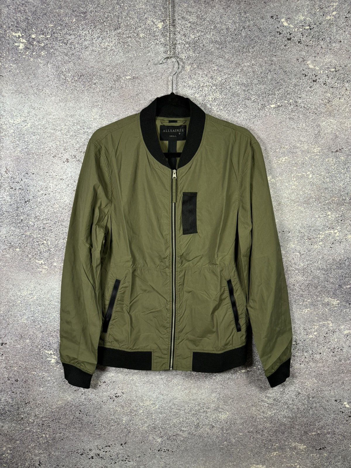 Allsaints Allsaints Sonne Bomber Nylon Men’s MJ017Q Light Jacket S sz Size US S / EU 44-46 / 1 - 1 Thumbnail