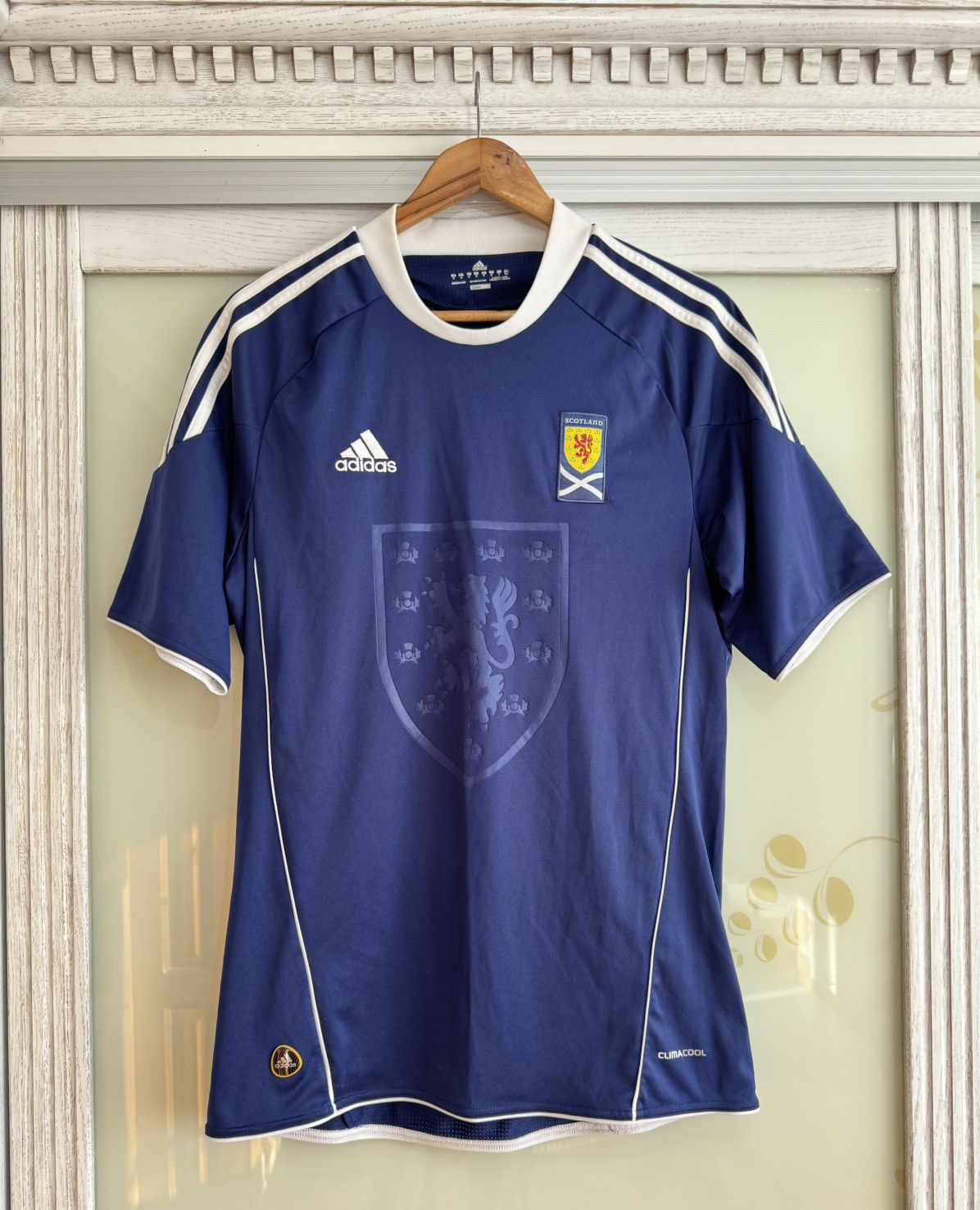 Adidas Scotland 2010-2011 Home Soccer Jersey Football Shirt Kit Size US M / EU 48-50 / 2 - 1 Thumbnail