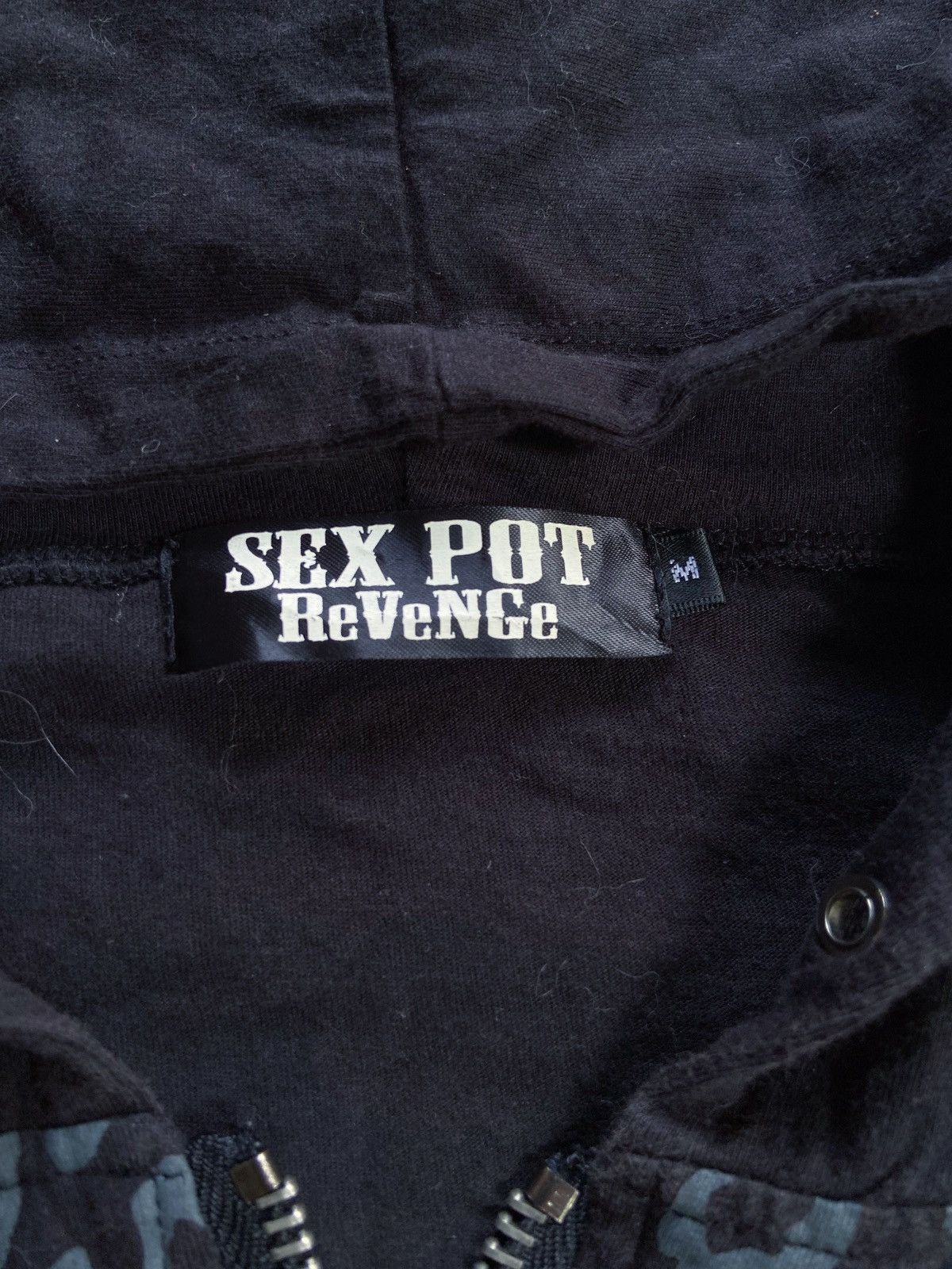 Sex Pot ReVeNGe SEX POT REVENGE PUNK ZIP HOODIE & CAN BE VEST JACKET Size US M / EU 48-50 / 2 - 10 Thumbnail