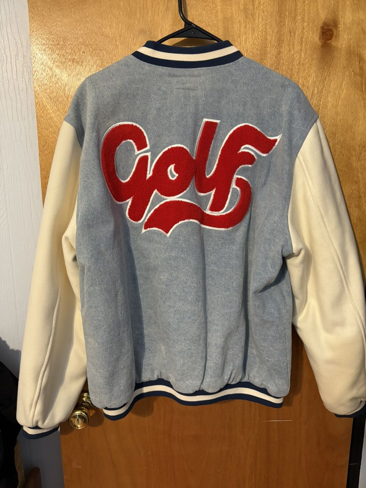 Golf Wang Golf Wang 10 Years of Wolf Anniversary Varsity Jacket Size L Size US L / EU 52-54 / 3 - 2 Thumbnail