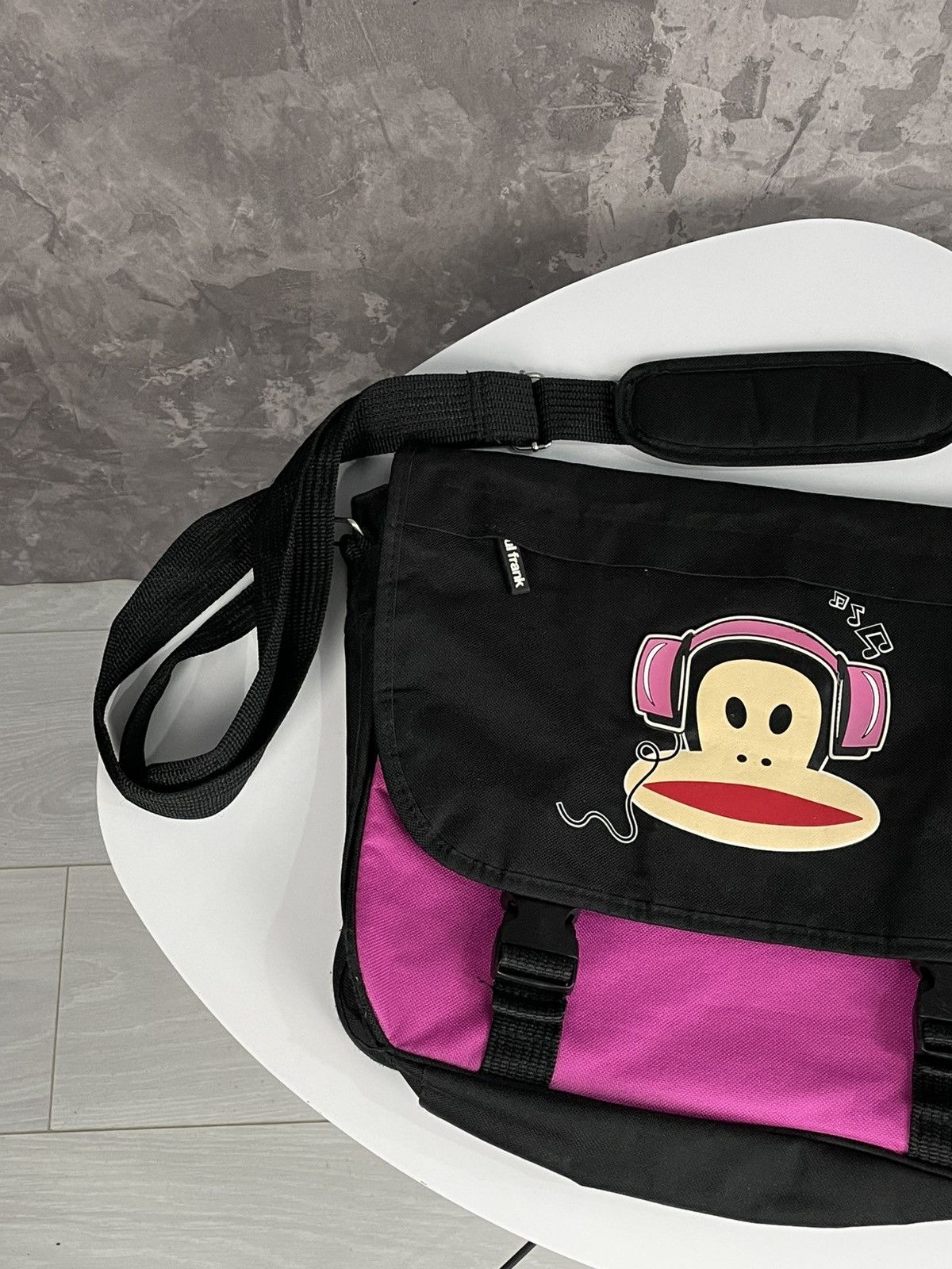 Hysteric Glamour × Japanese Brand × Paul Frank Y2K Paul Frank Monkey Logo Glamour Crossbody Bag Size ONE SIZE - 2 Thumbnail