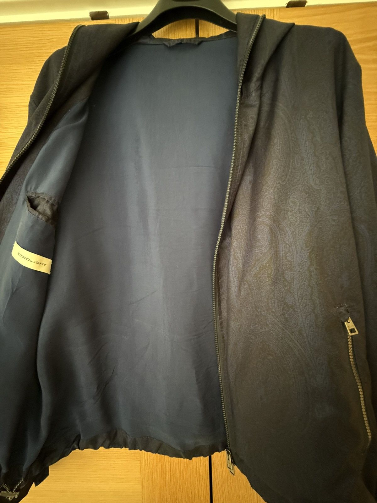 Etro Men’s Etro Blue and Green Windbreaker Size US M / EU 48-50 / 2 - 4 Thumbnail