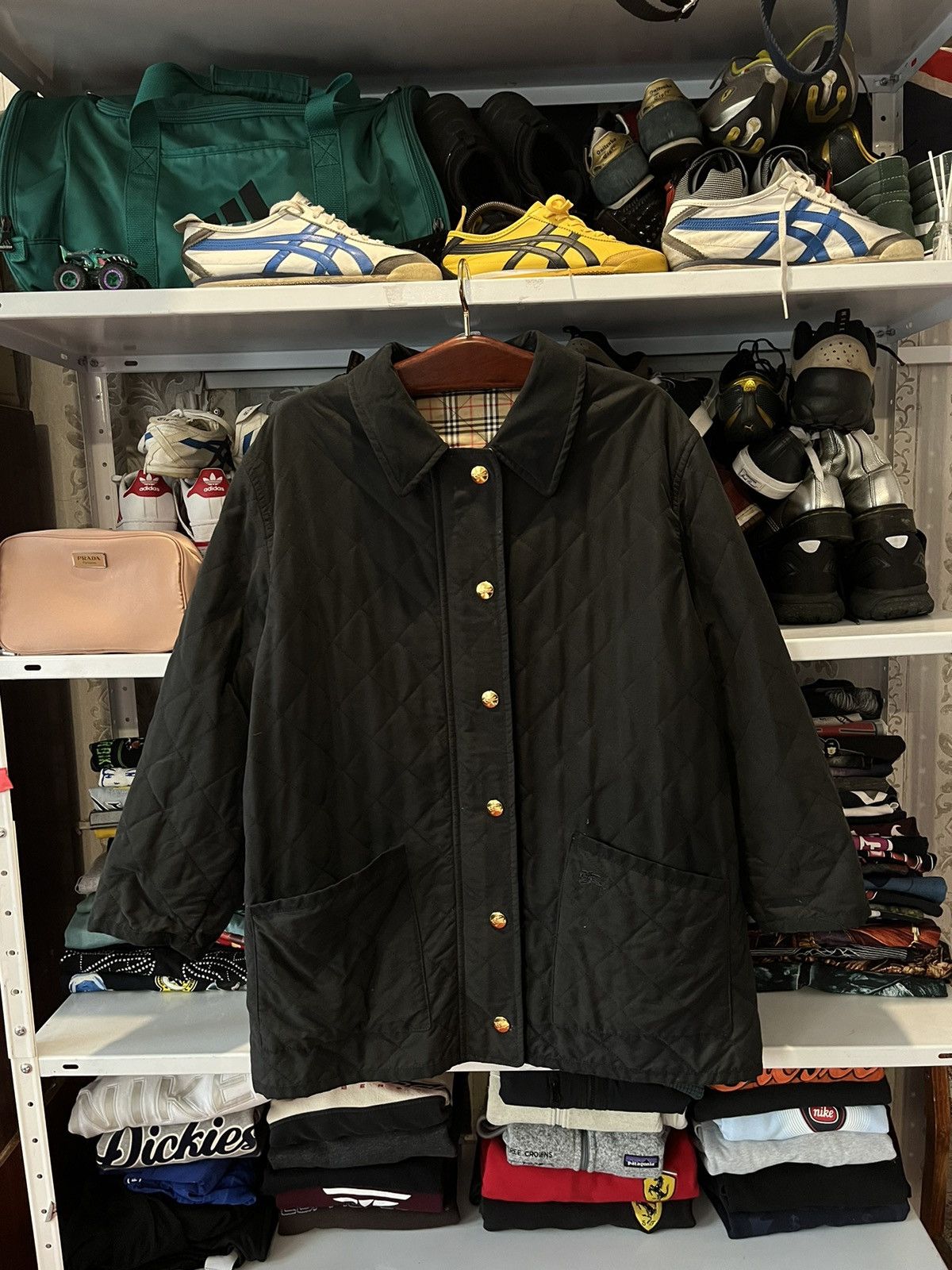 Burberry Vintage Burberrys luxury Quilted Lined Jacket Size US S / EU 44-46 / 1 - 1 Thumbnail