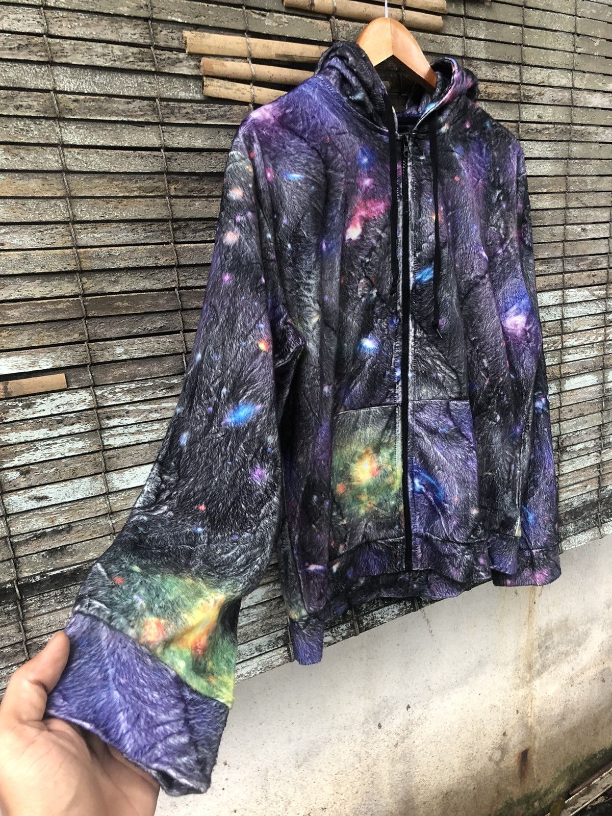 Japanese Brand Repezeen Galaxxy Fullzipper Hoodies Size US XL / EU 56 / 4 - 8 Thumbnail