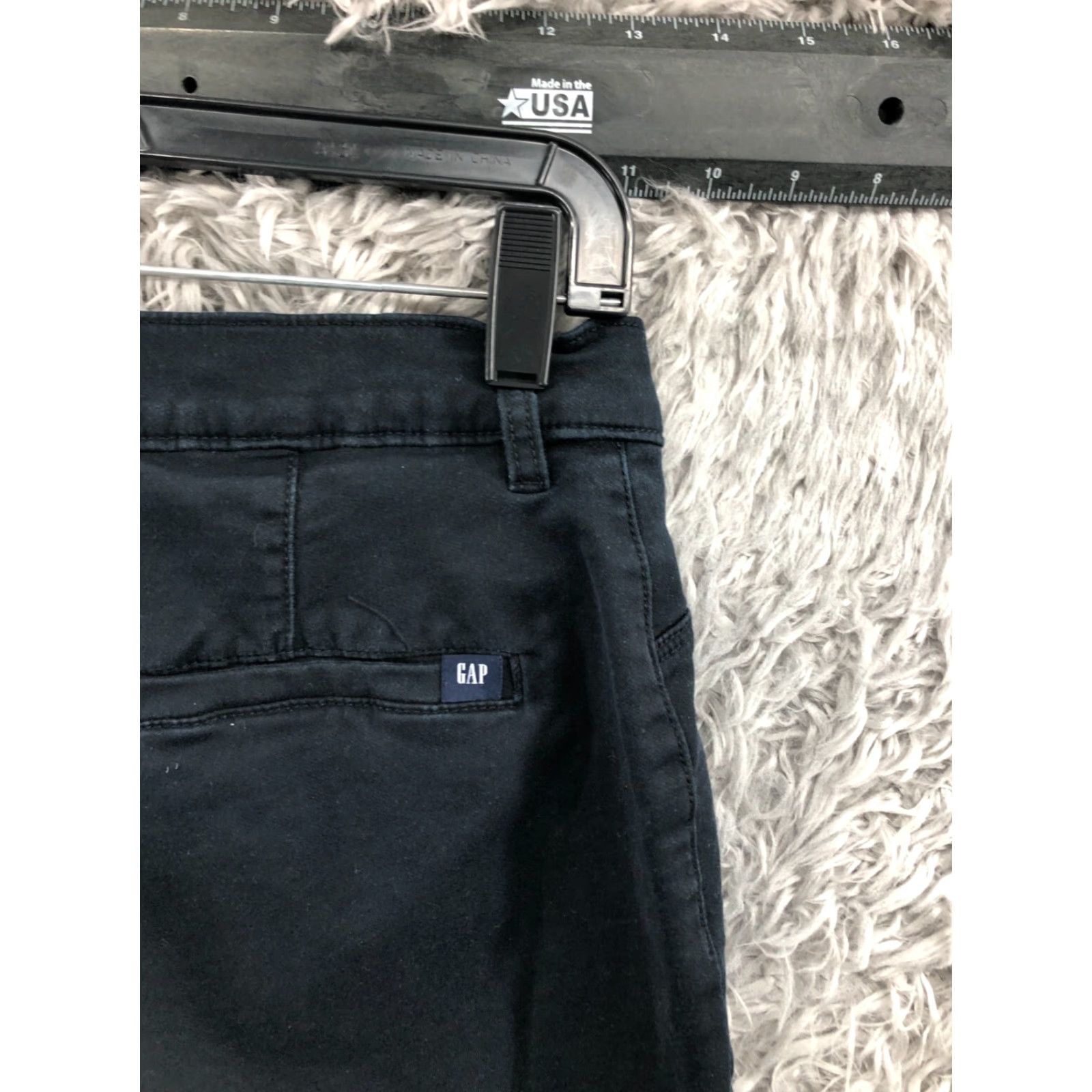 Gap Gap Pants Womens Size 10 Skinny Ankle Black Stretch Size 32" / US 10 / IT 46 - 6 Thumbnail