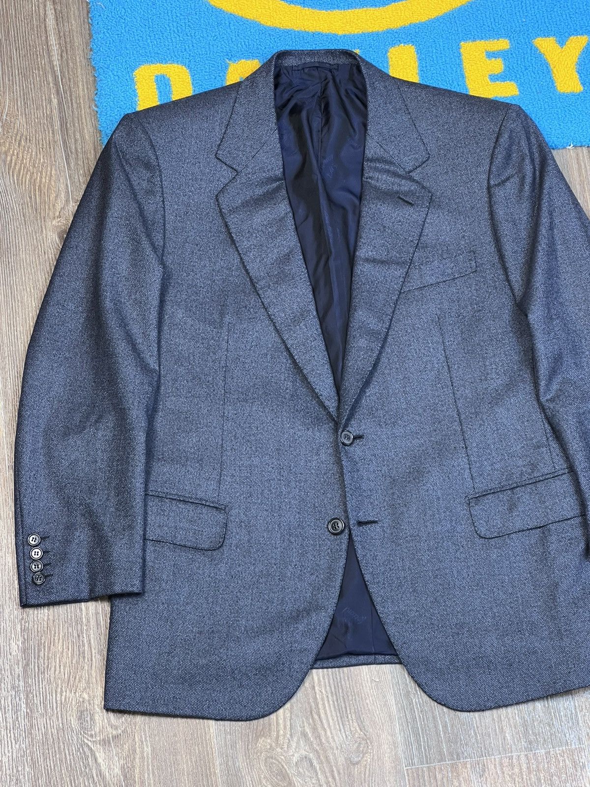 Brioni Brioni Parigi Two Buttons Blue Wool Blazer Jacket 52 Size 52S - 3 Thumbnail